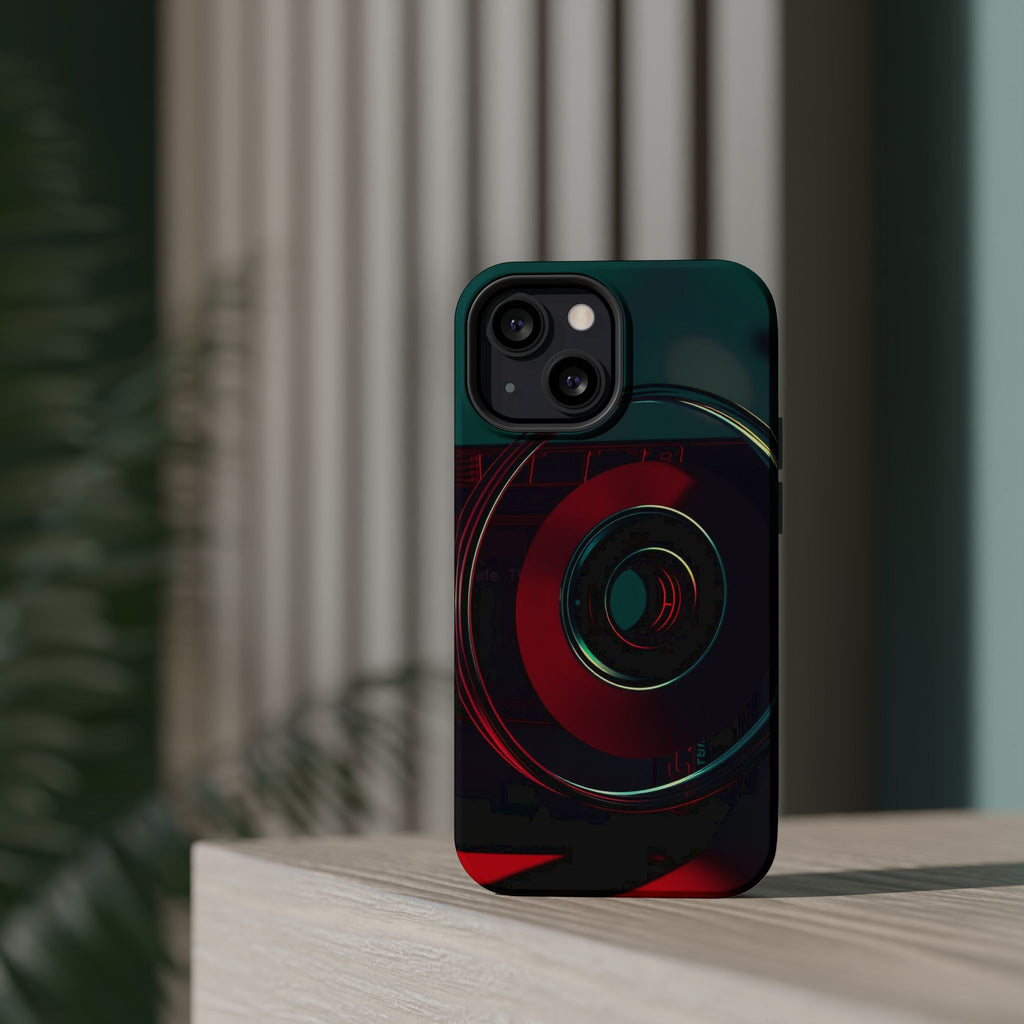 iPhone Vibrant Cassette Tape Rewind Design Slim Everyday Designer Case · iPhone