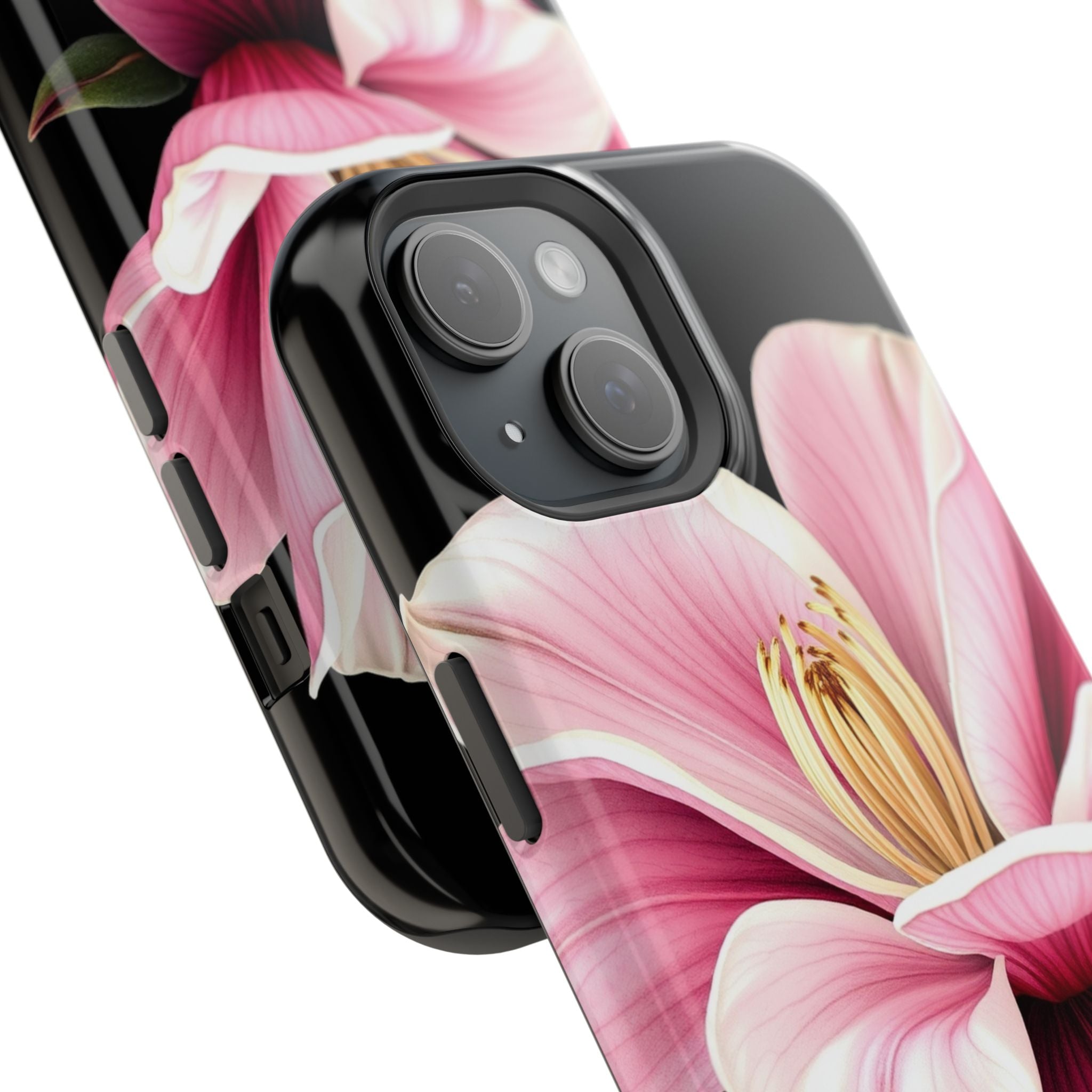 iPhone Magnolia Dream Dark Gothic Ink Slim Everyday Designer Case · iPhone Case