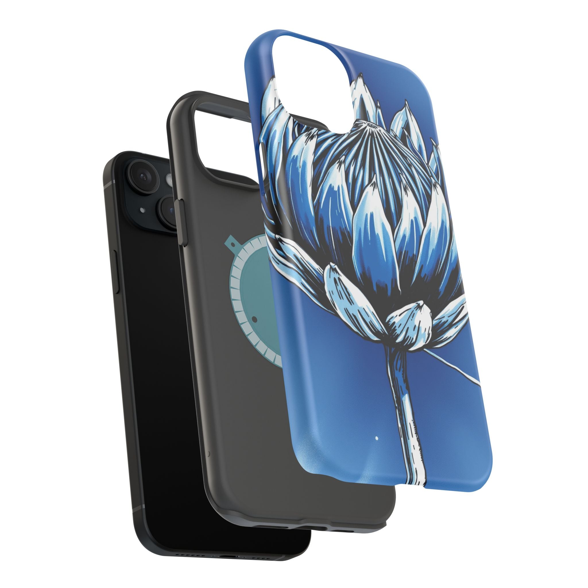 iPhone Protea Bold Hand-Drawn Sketch Slim Everyday Designer Case · iPhone Case