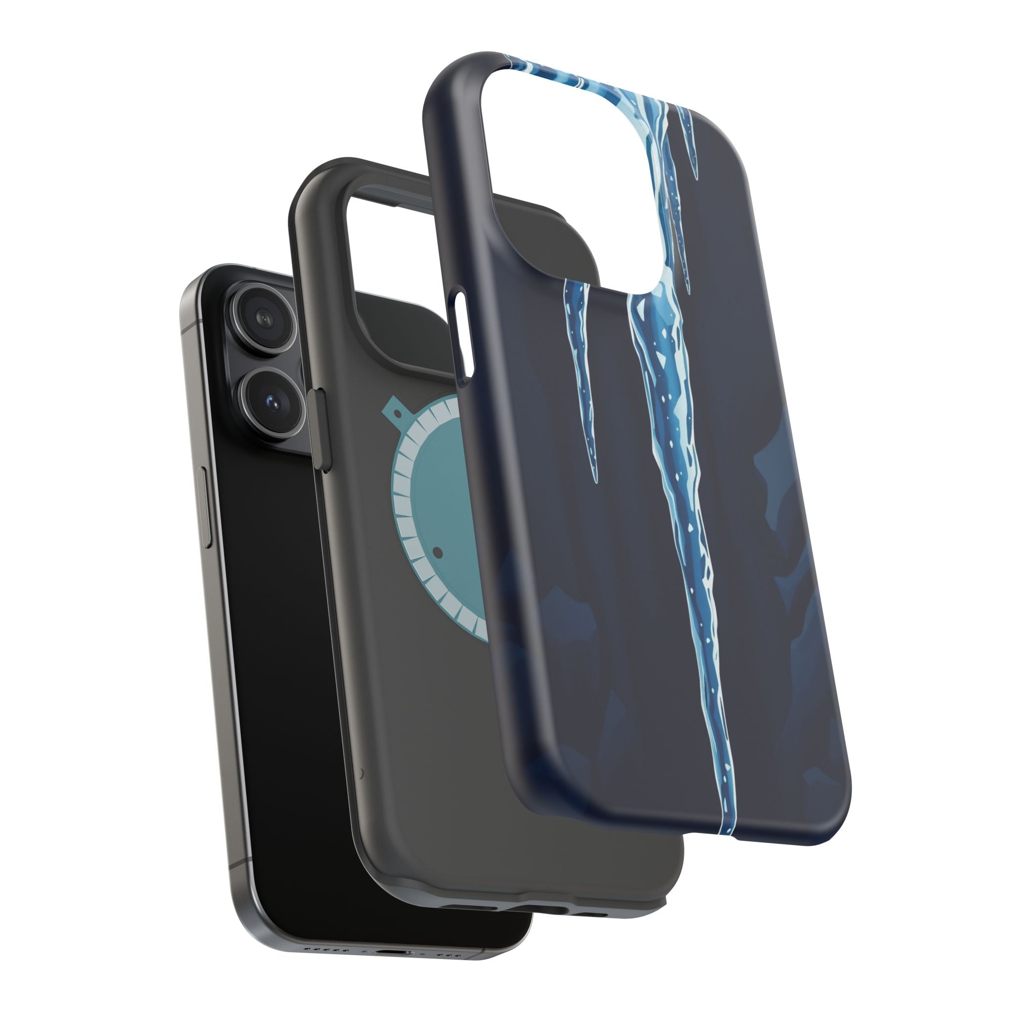 iPhone Vibrant Icicle Formation Design Slim Everyday Designer Case · iPhone Case