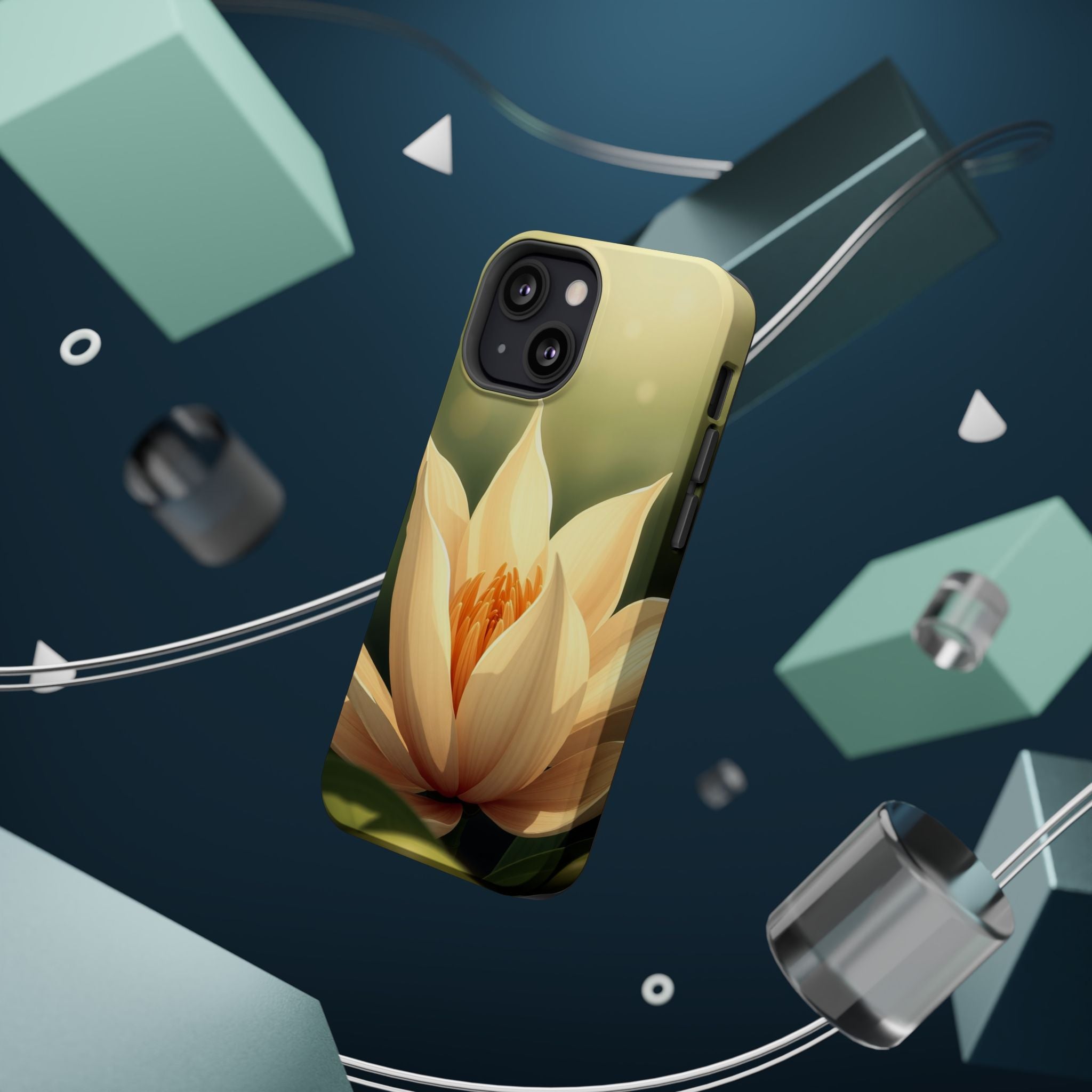 iPhone Bloom and Leaf Grunge Distressed Slim Everyday iPhone Designer · iPhone C