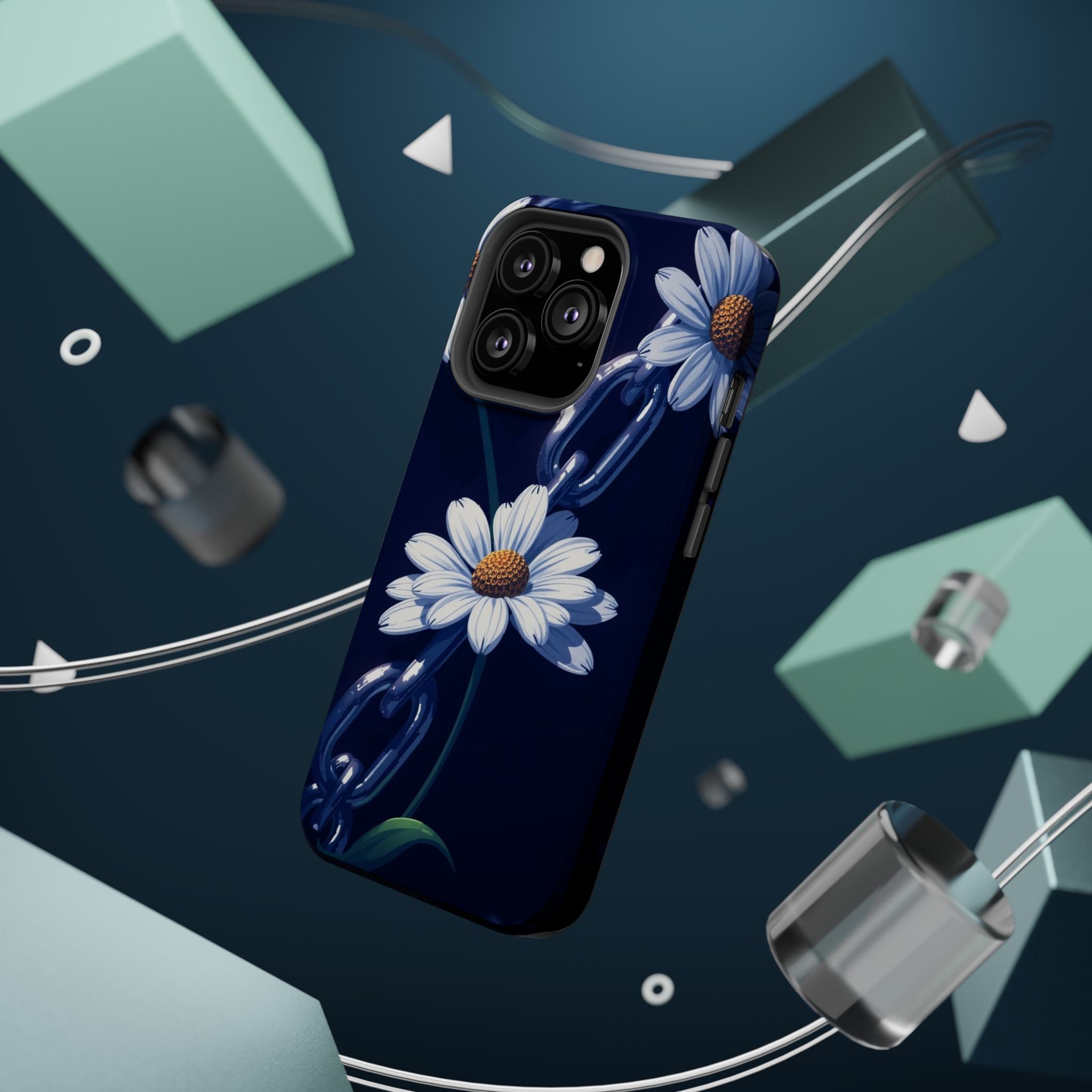 iPhone Daisy Chain Enchanted Art Bold Modern Everyday Snap Case · iPhone Case