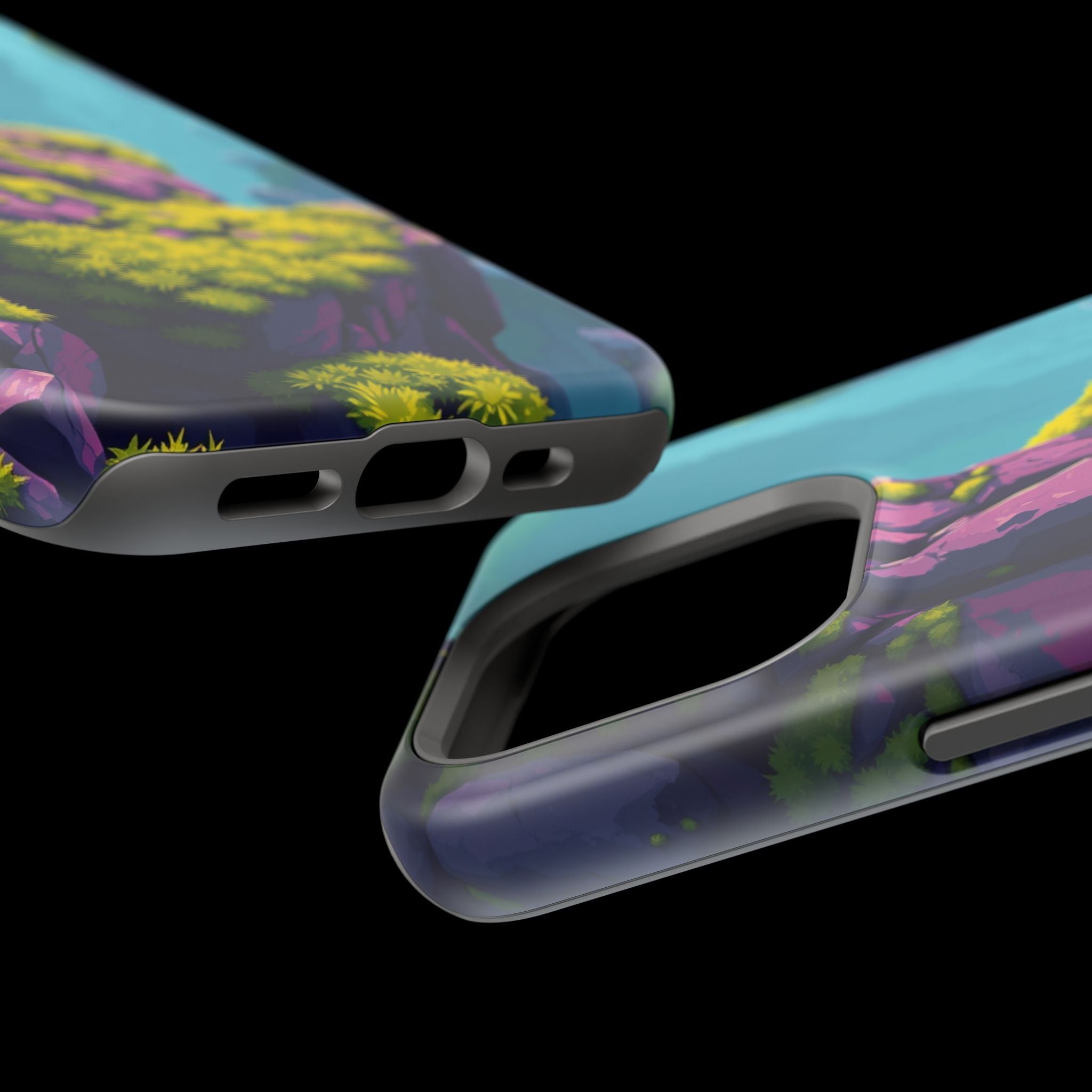iPhone Radiant Moss Covered Rocks Design Slim Everyday iPhone Designer · iPhone