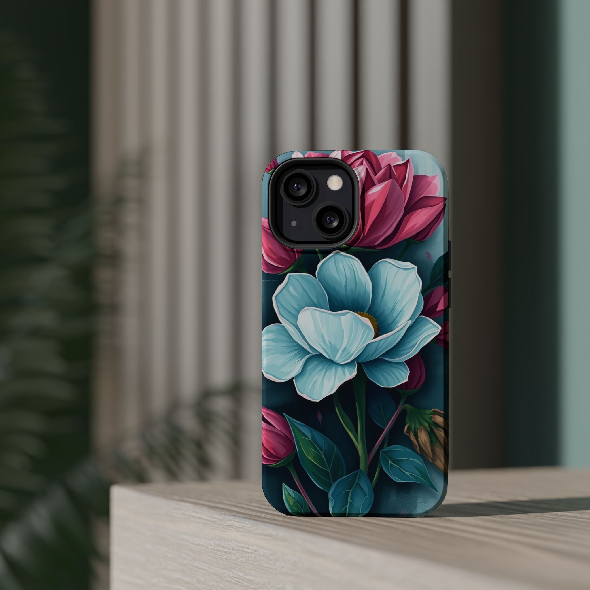 iPhone Floral Geometric Enchanted Art Slim Everyday Designer Case · iPhone Case