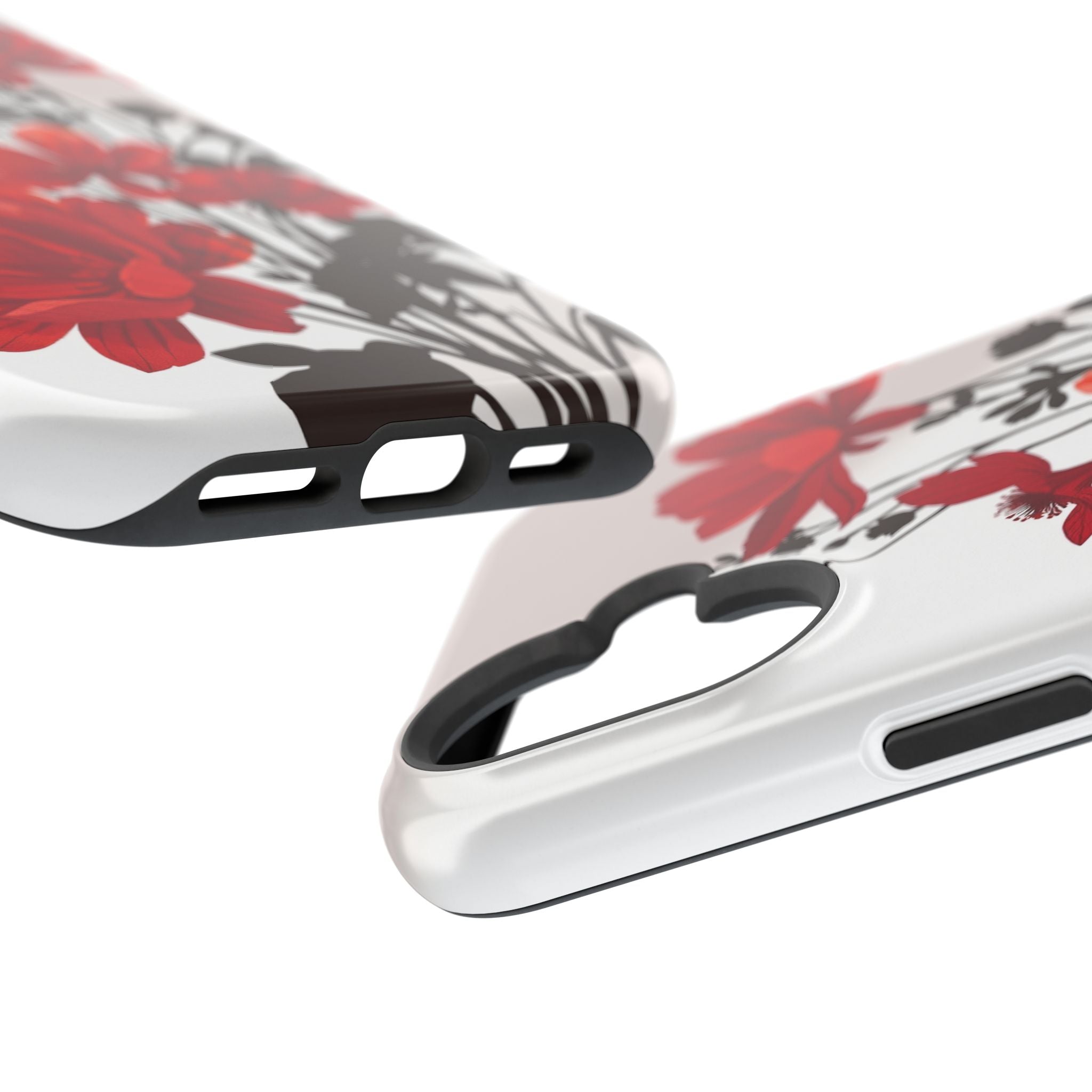 iPhone Floral Silhouette Cinematic Art Slim Snap Case · iPhone Case