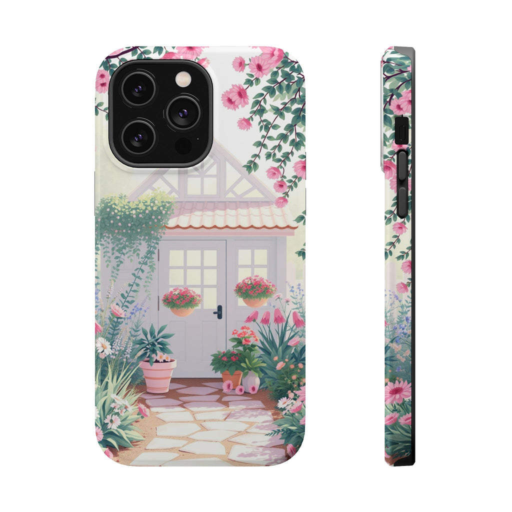 iPhone Cottage Garden Pastel Kawaii Slim Everyday Designer Case · iPhone Case