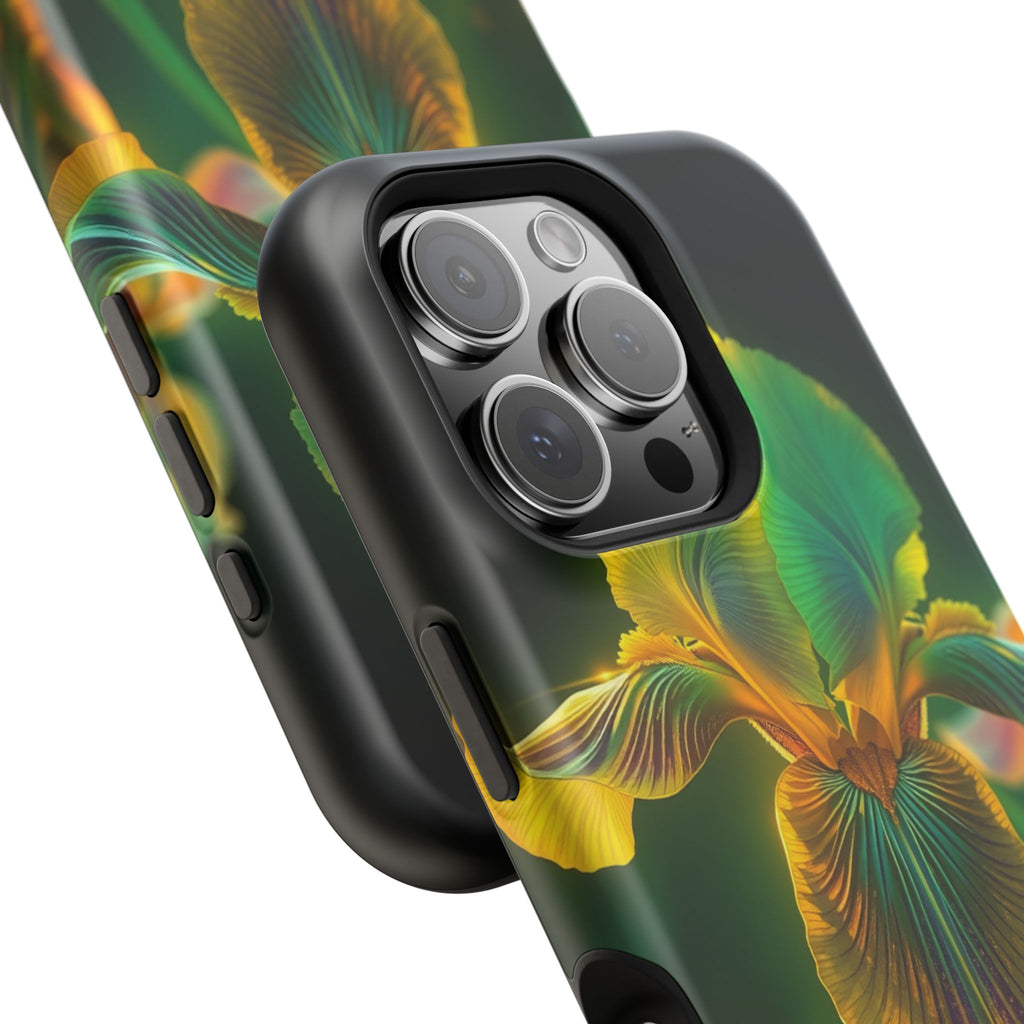 iPhone Iris Garden Bold Art Slim Everyday Designer Case · iPhone Case Quiet Mood