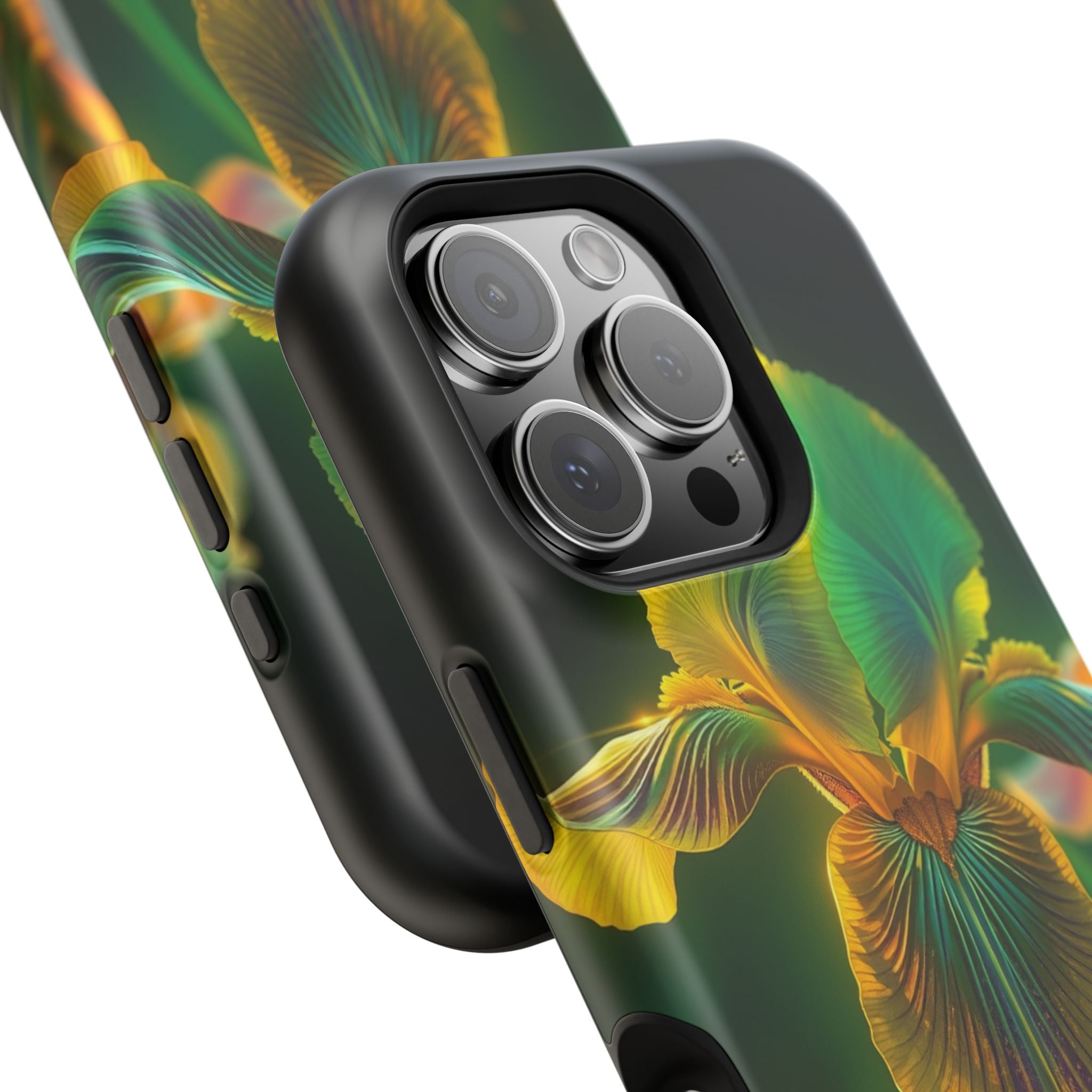 iPhone Iris Garden Bold Art Slim Everyday Designer Case · iPhone Case Quiet Mood