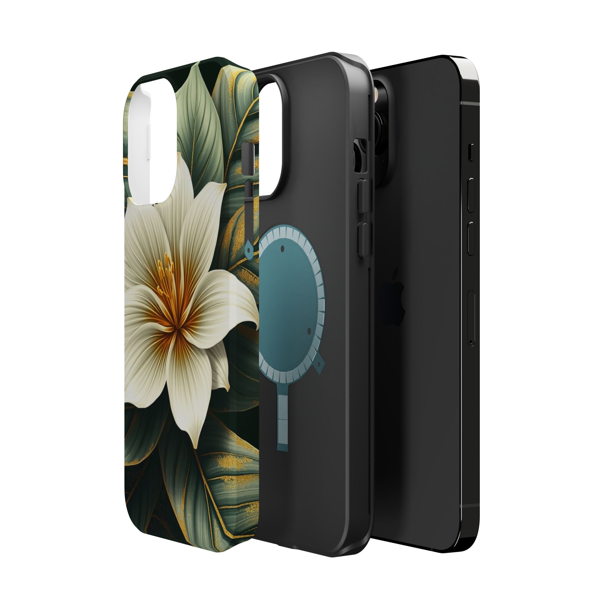 iPhone Radiant Tropical Bloom Design Slim Everyday Designer Case · iPhone Case