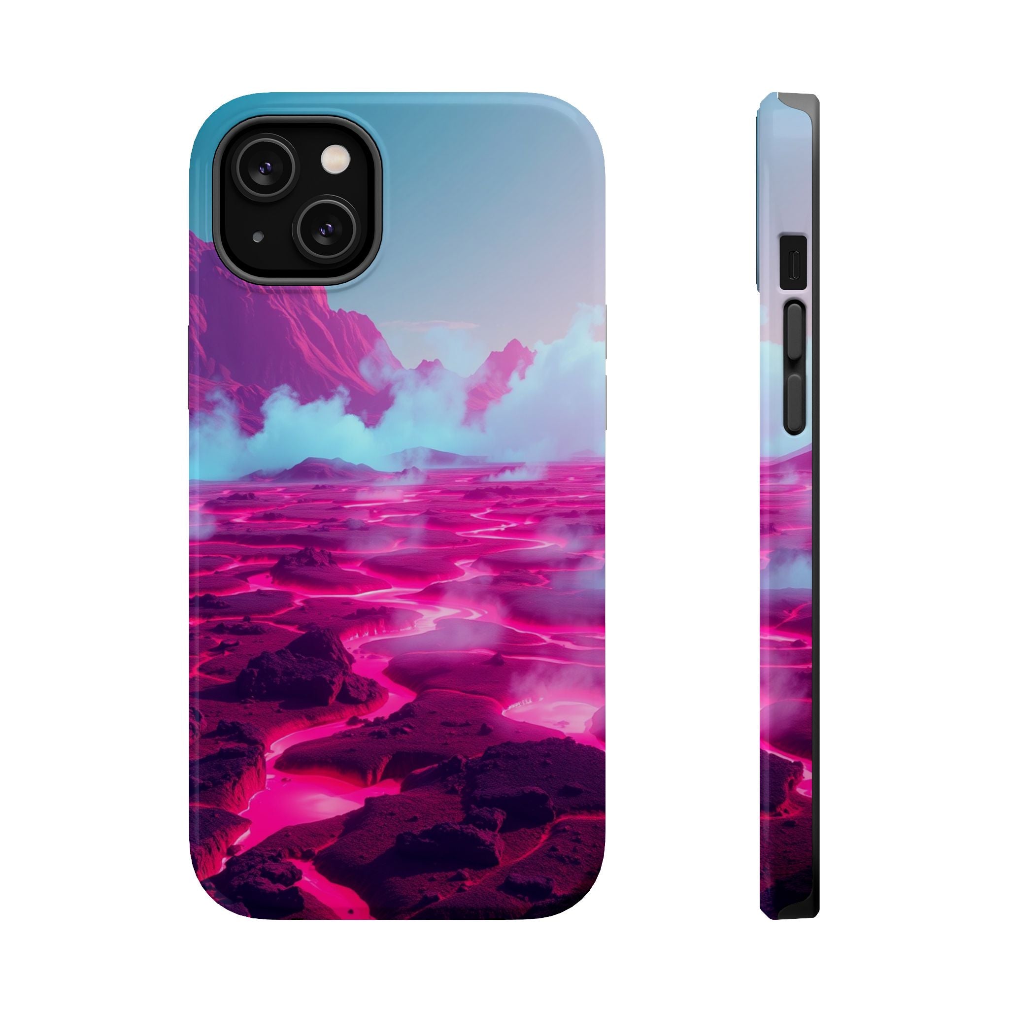 iPhone Lava Field Bold Art 17 Slim Everyday Designer Case · iPhone Case