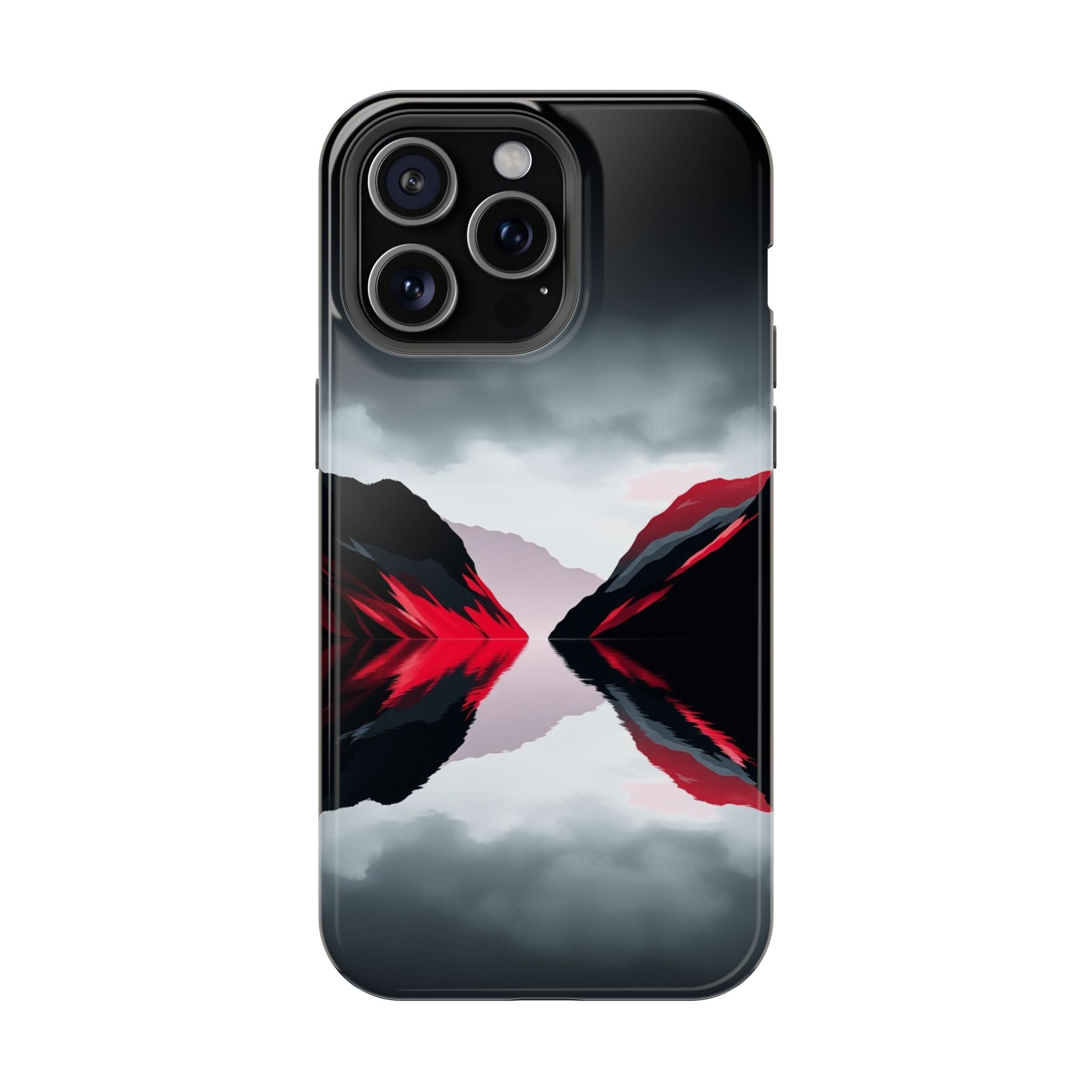 iPhone Vibrant Fjord Reflection Design Slim Everyday Designer Case · iPhone Case