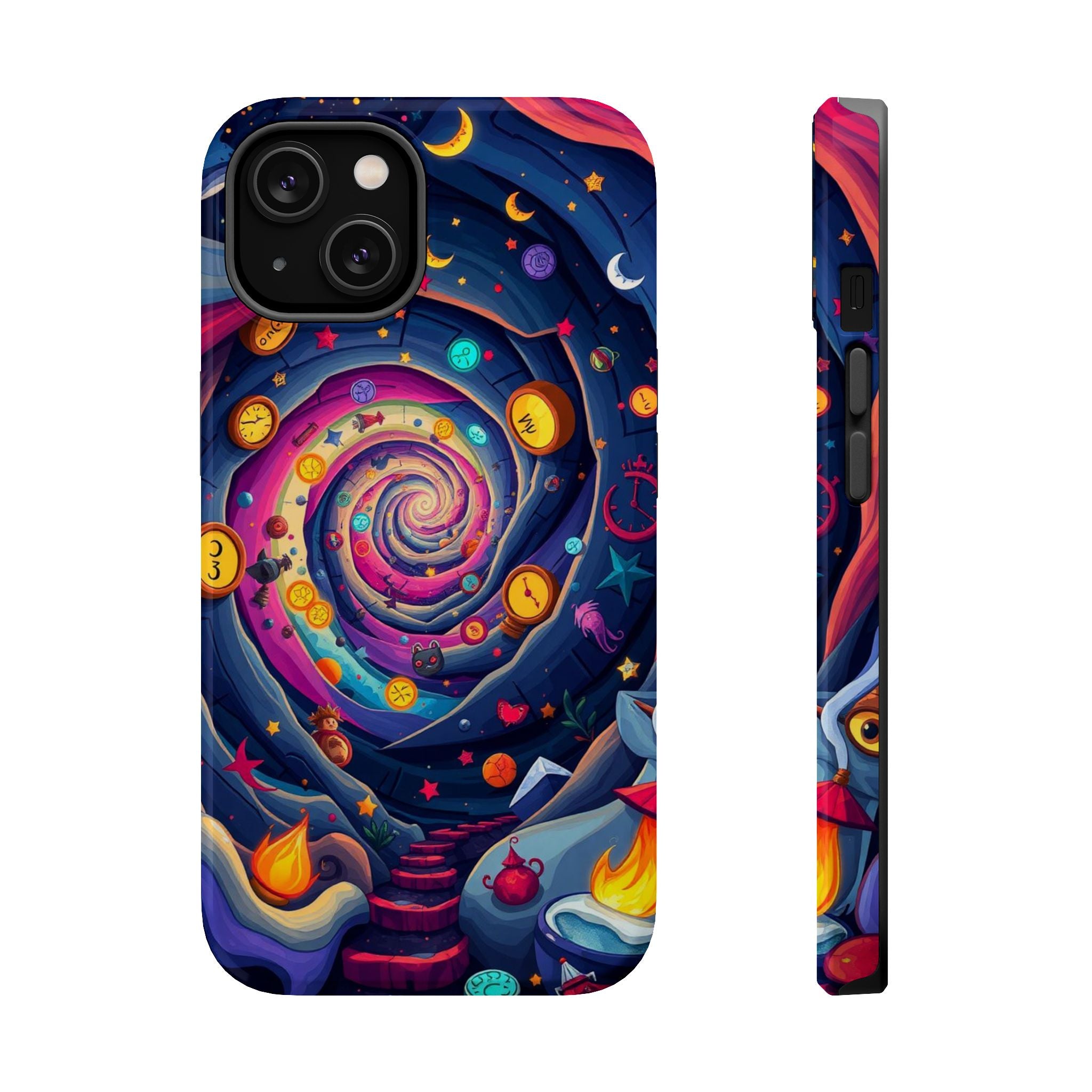 iPhone Time Portal Swirl Kids Fun iPhone Phone Case Gift Clean Minimal · iPhone