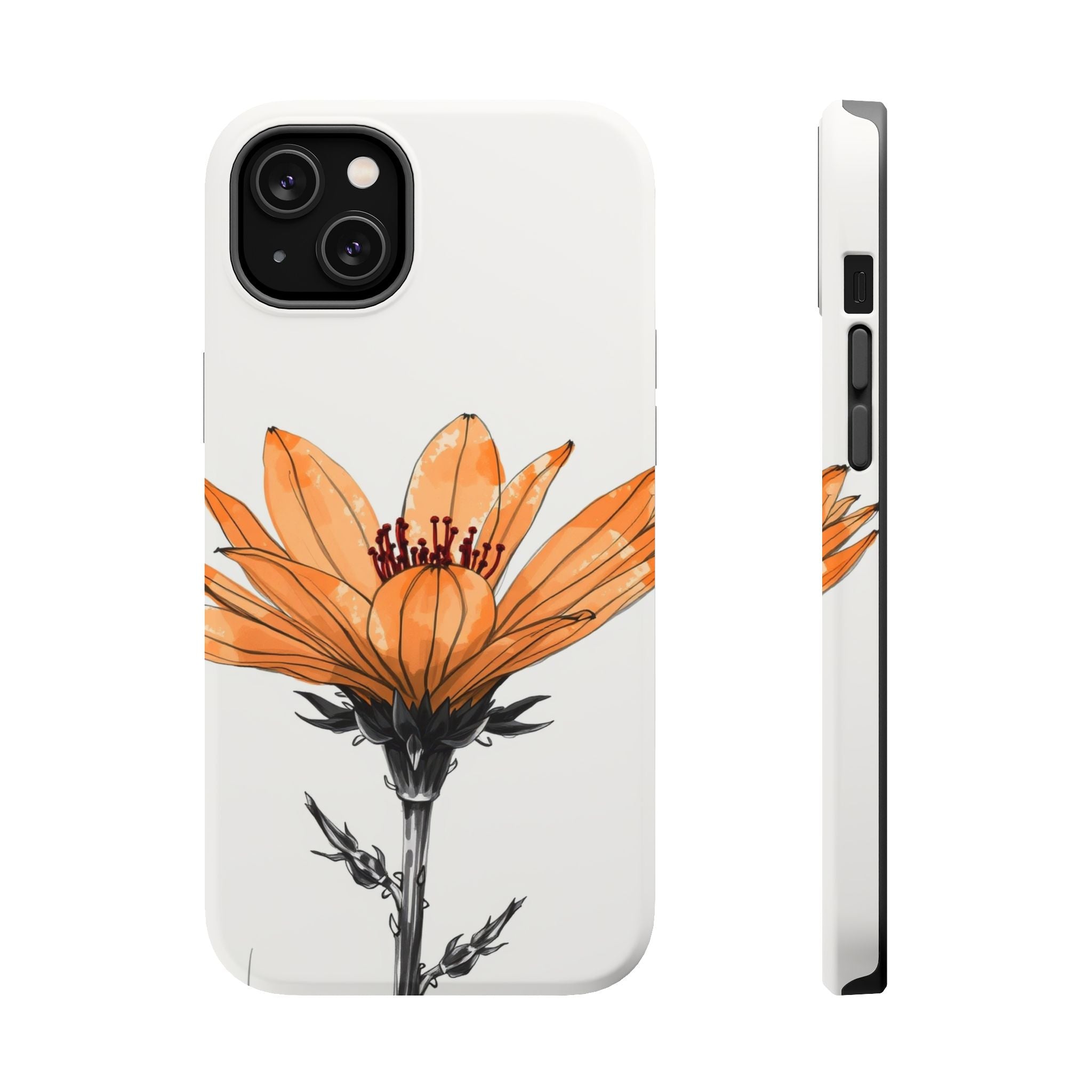 iPhone Earthy Desert Flower Design Bold Modern Everyday Snap Case · iPhone Case