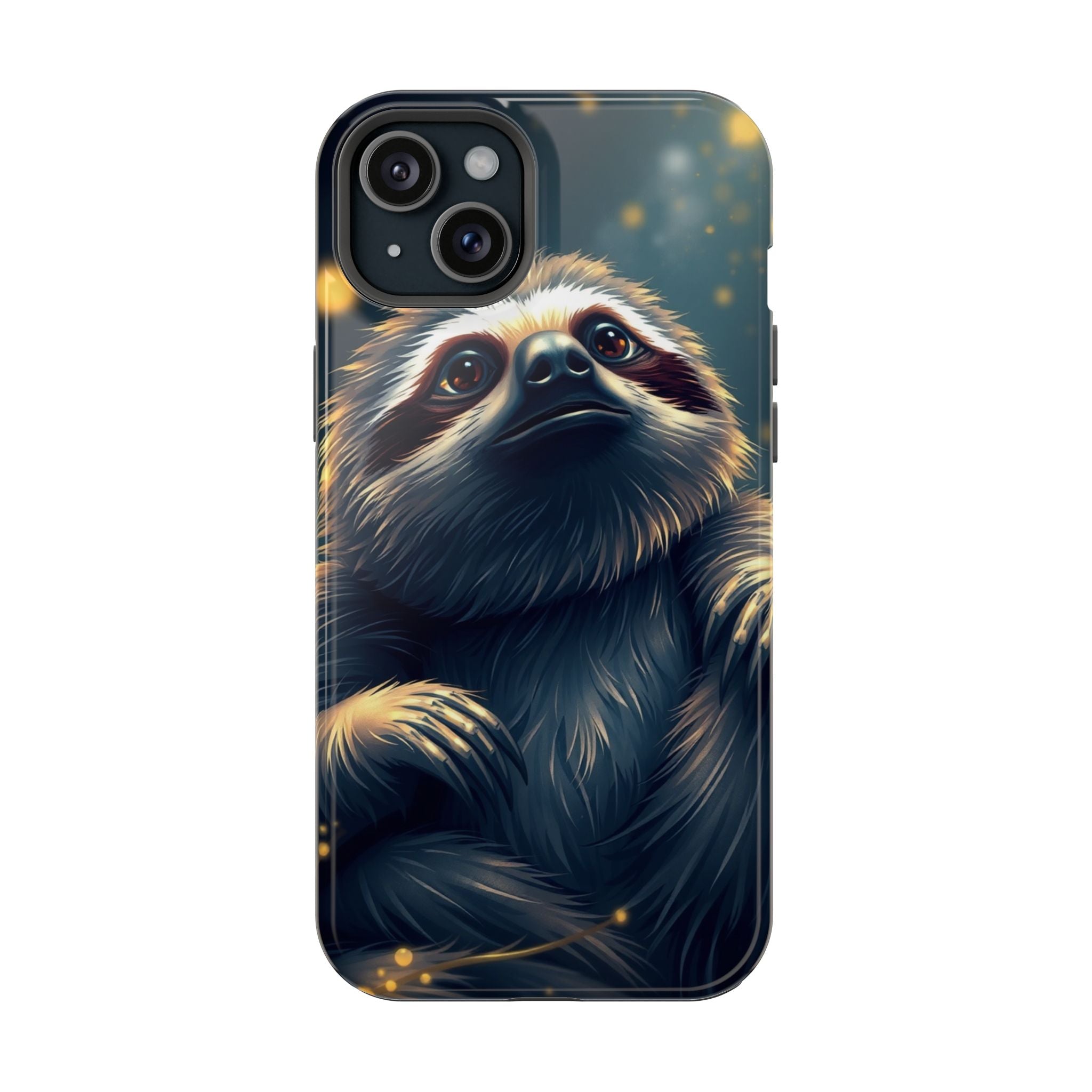 iPhone Vibrant Cozy Sloth Mode Design Slim Everyday Designer Case · iPhone Case