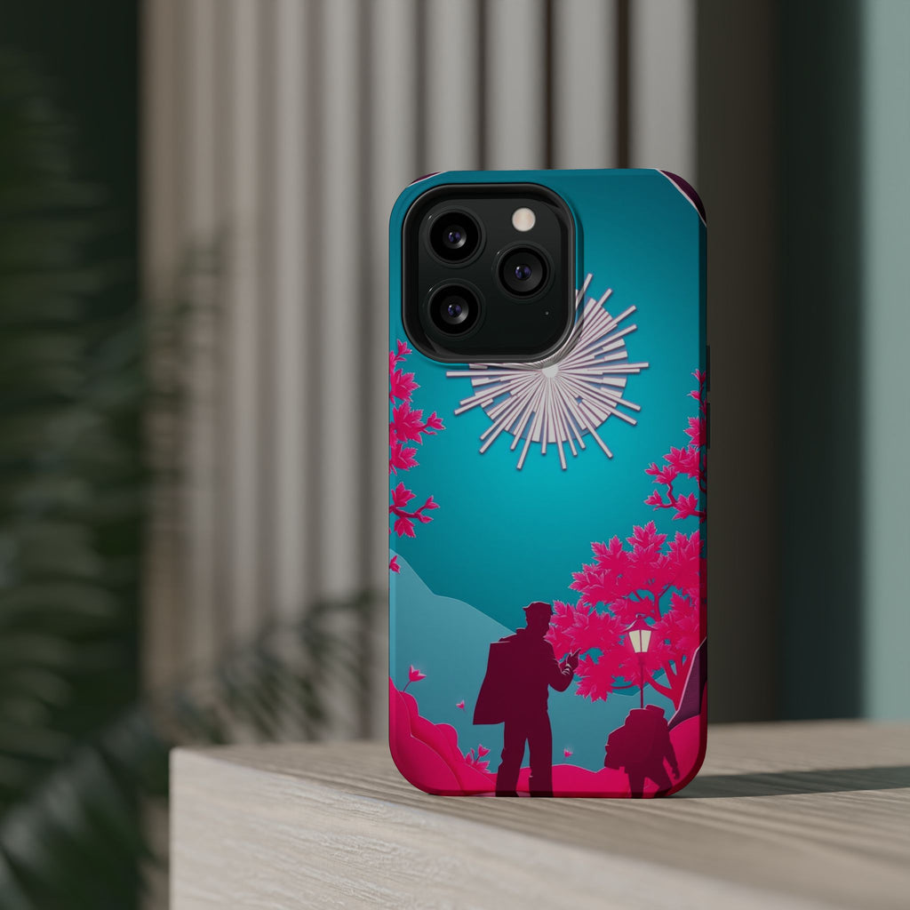 iPhone Bud Burst Paper Cut Art Slim Everyday Designer Case · iPhone Case