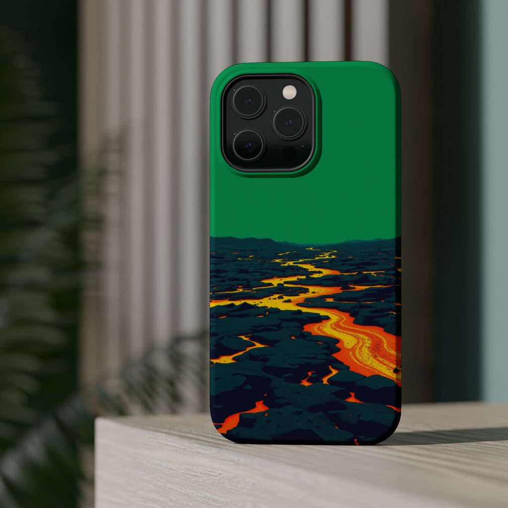 iPhone Lava Field Dreamy Design Slim Everyday Designer Case · iPhone Case
