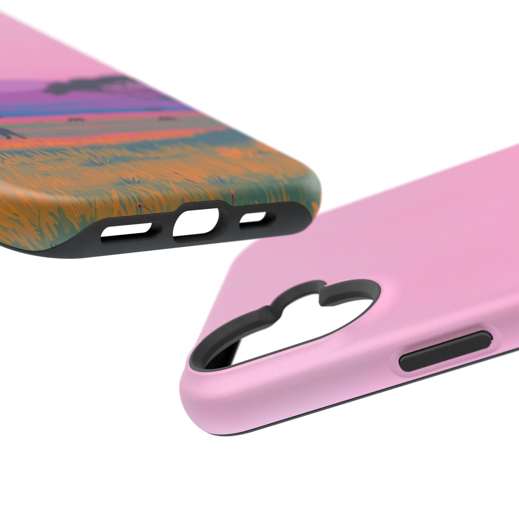 iPhone Savanna Horizon Electric Art Slim Everyday Designer Case · iPhone Case