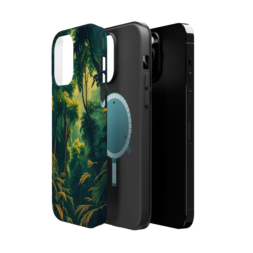 iPhone Rainforest Canopy Vintage Retro Poster Slim iPhone Everyday · iPhone Case