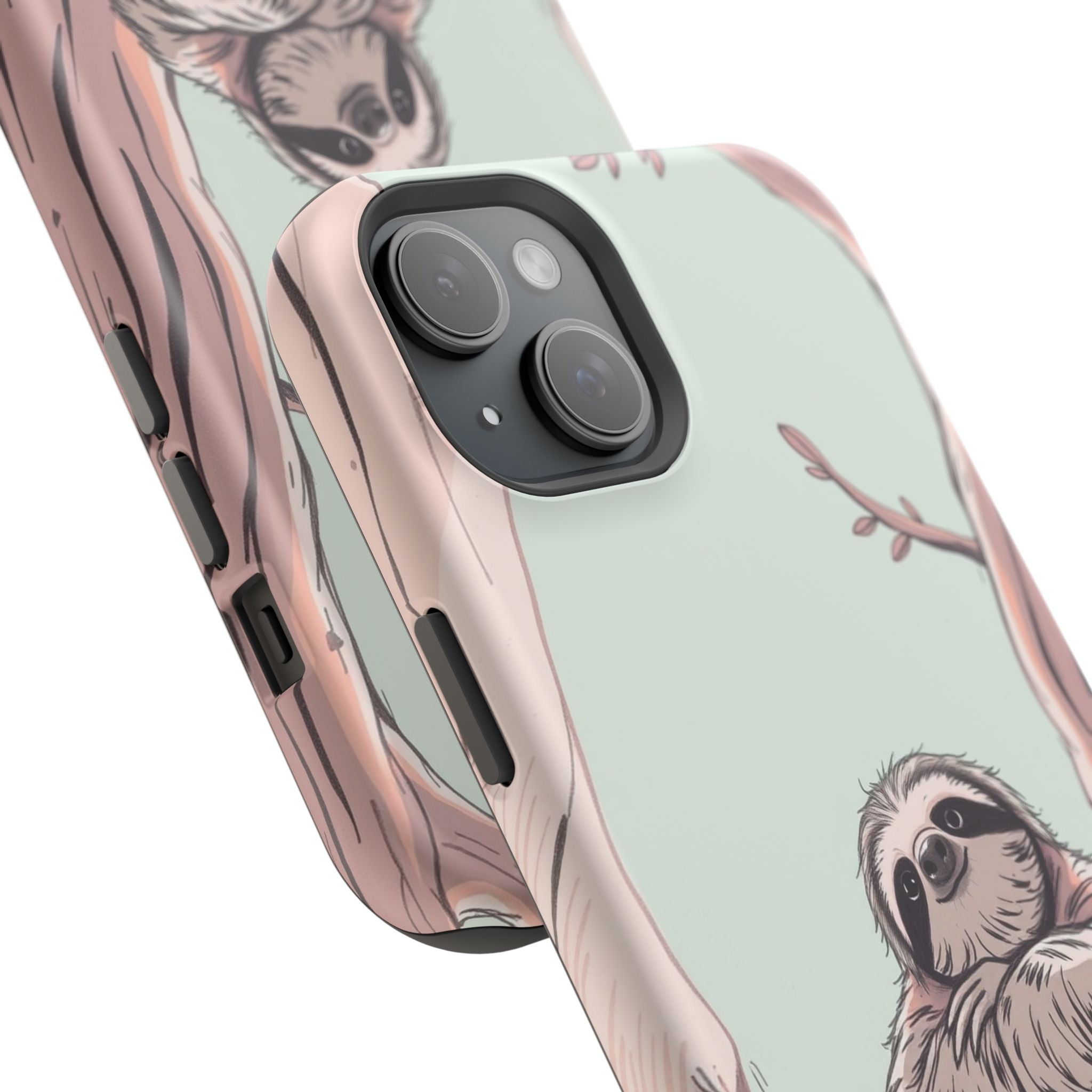 iPhone Cozy Sloth Mode Hand-Drawn Sketch Slim Everyday Designer Case · iPhone Ca