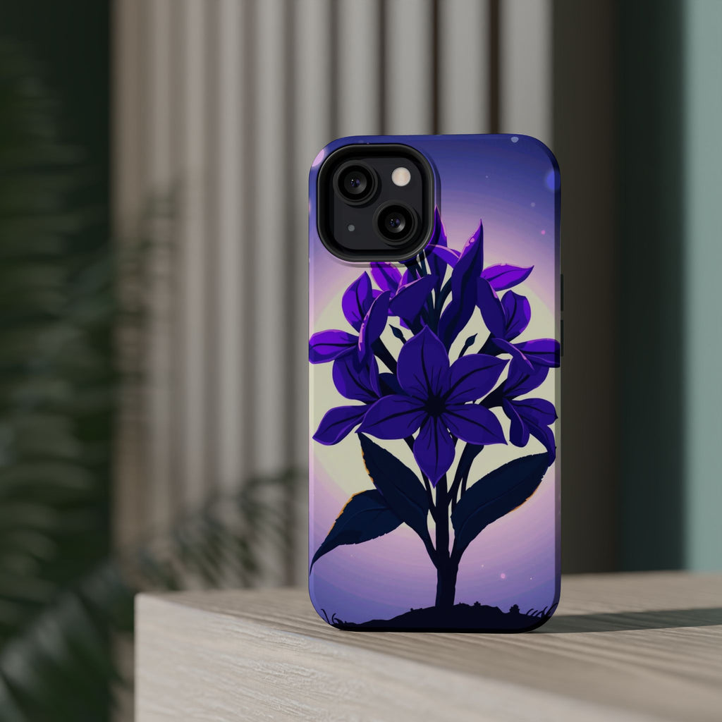 iPhone Floral Crown Mystic Art 13 Bold Modern Everyday Snap Case · iPhone Case