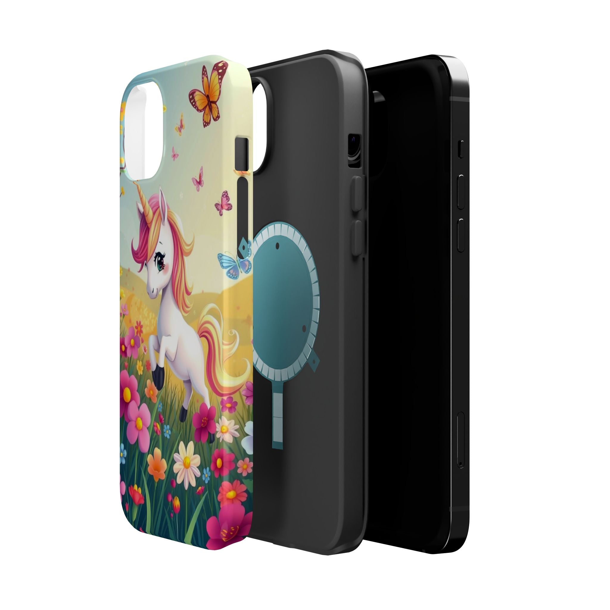 iPhone Magical Meadow Unicorn Kids Fun iPhone Phone Case Gift Slim · iPhone Case