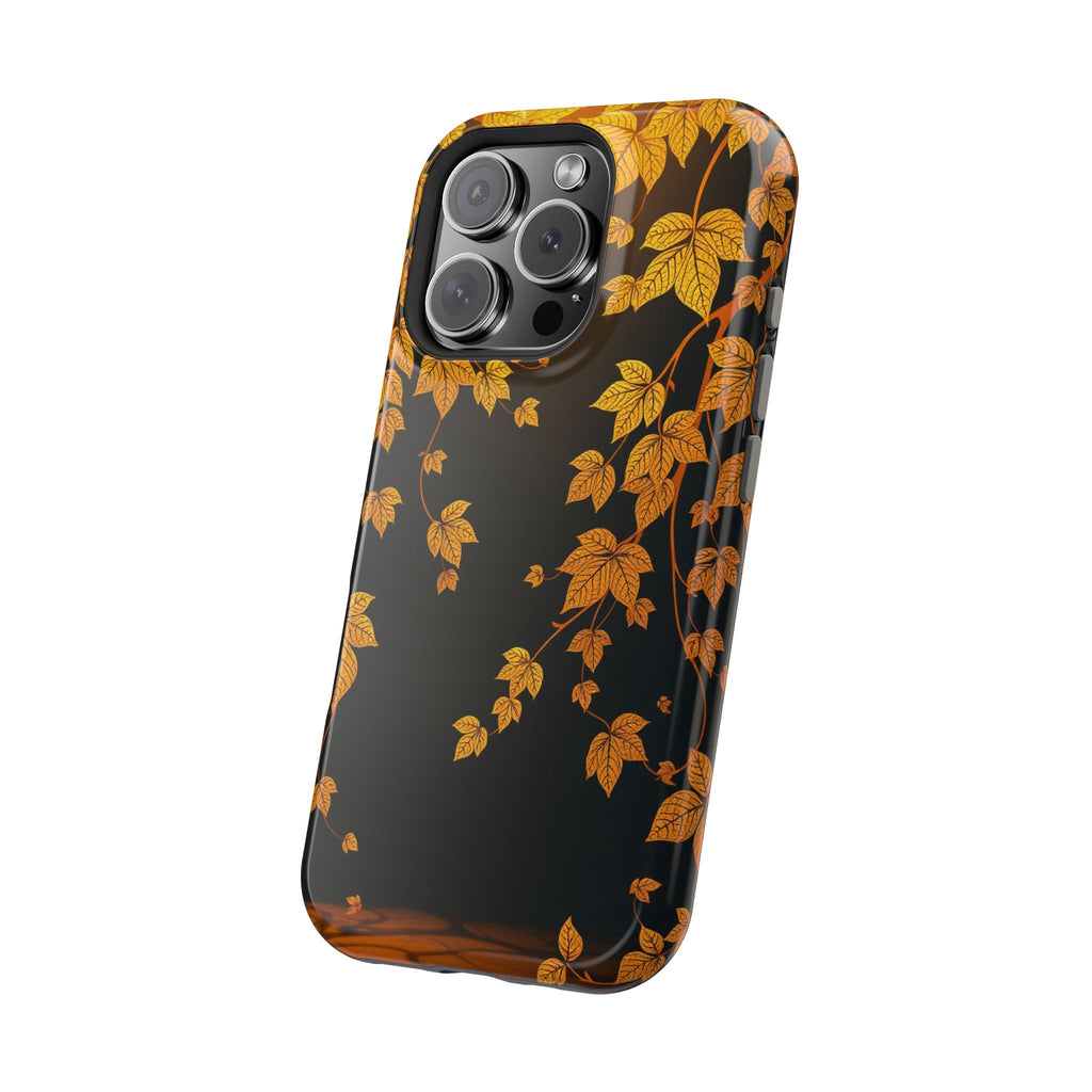 iPhone Mustard And Rust Art Nouveau Vine Slim Everyday iPhone 14 · iPhone Case