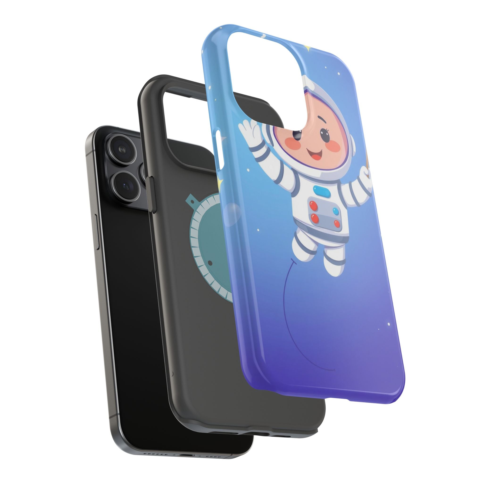 iPhone Cute Astronaut Floating Kids Fun iPhone Phone Case Gift Slim · iPhone Cas