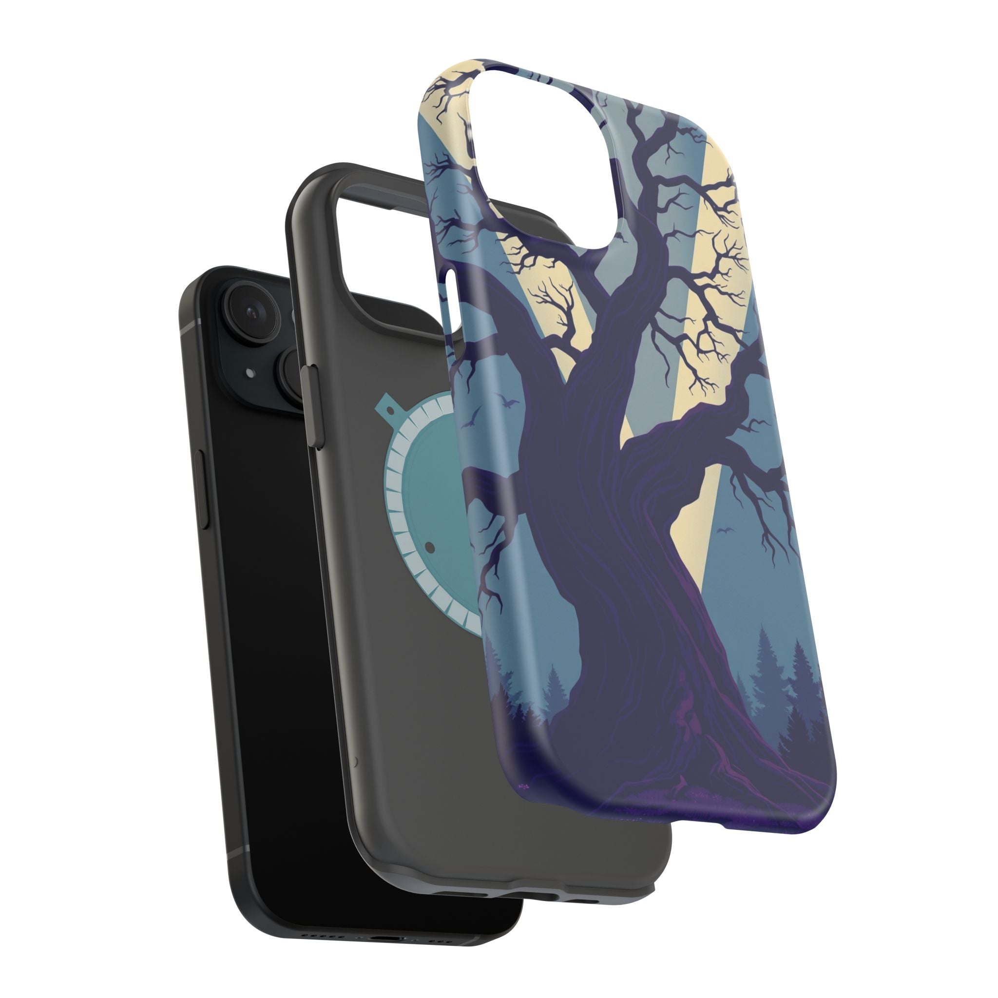 iPhone Twisted Tree Vintage Retro Poster Slim Everyday Designer Case · iPhone Ca