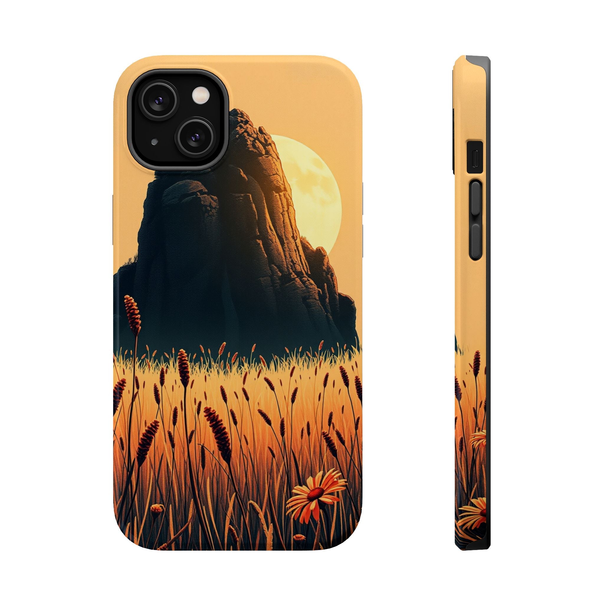iPhone Spring Meadow Cinematic Art Clean Minimal Snap Cas Slim Snap Case · iPhon
