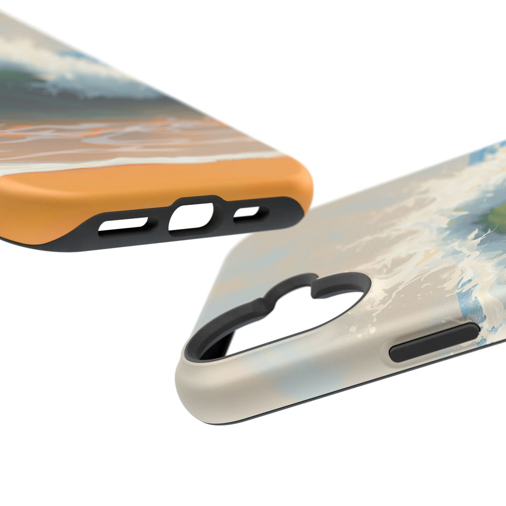 iPhone Radiant Ocean Wave Crash Design Slim Everyday Designer Case · iPhone Case