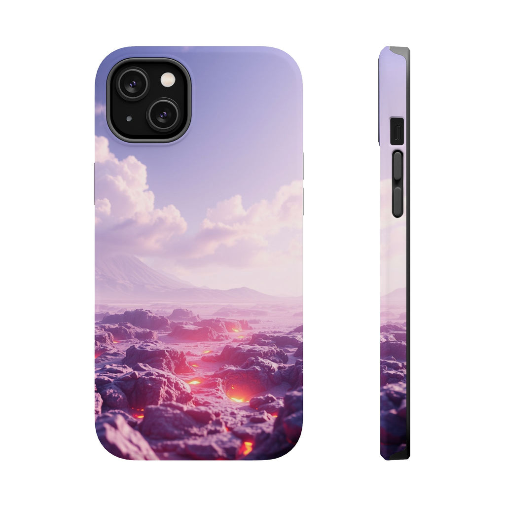 iPhone Lava Field Cinematic Art Slim Everyday Designer Case · iPhone Case