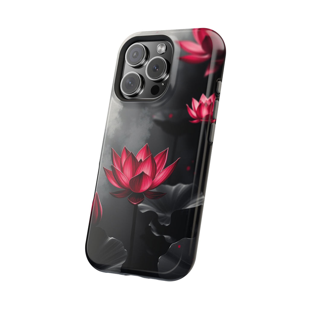 iPhone Lotus Pond Mystic Art 15 Slim Everyday Designer Case · iPhone Case