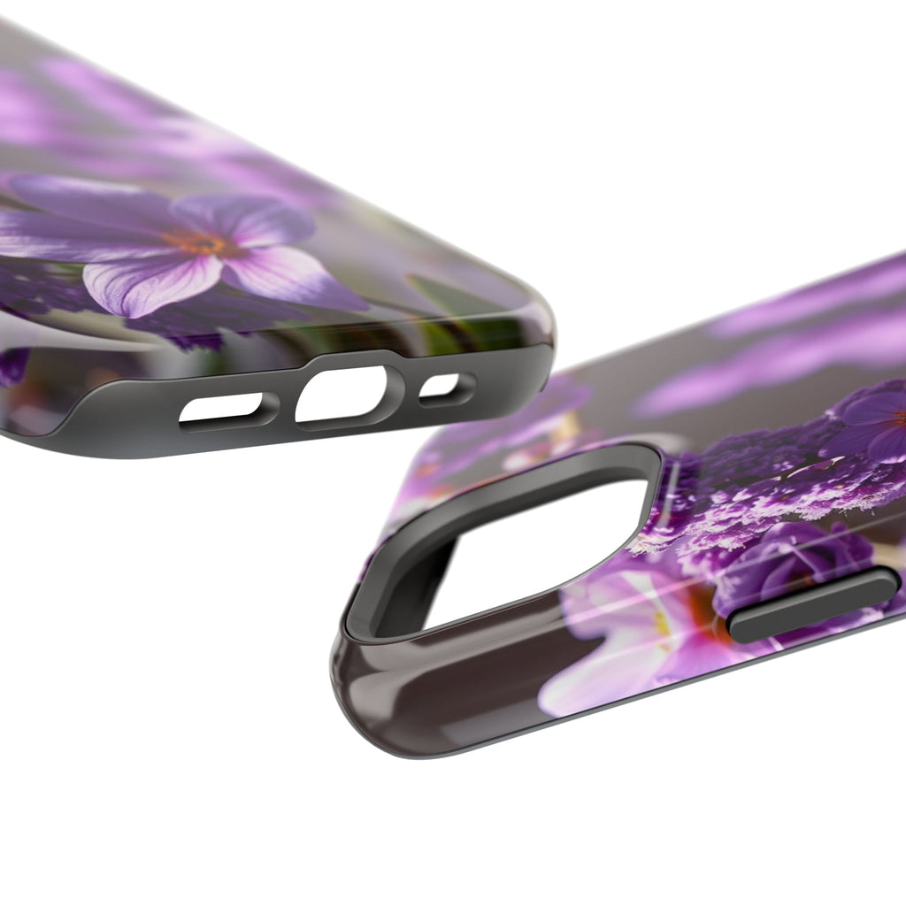 iPhone Lavender And Pearl Floral Crown Slim Everyday Designer Case · iPhone Case