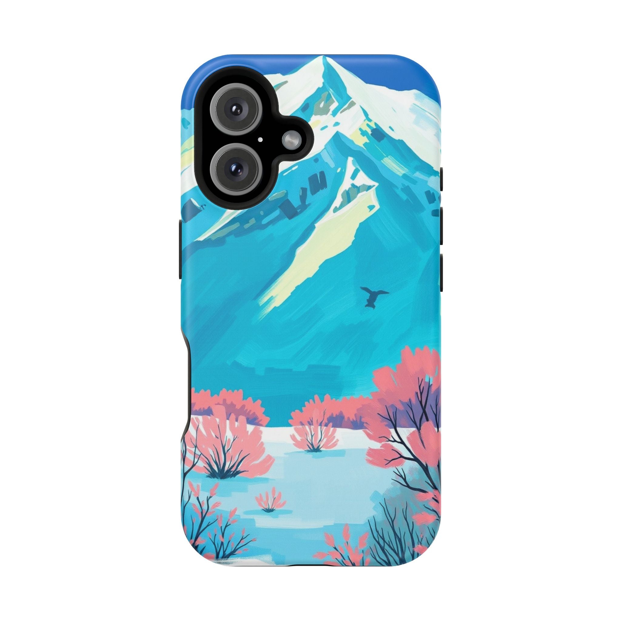 iPhone Snow Field Electric Art Slim Everyday Designer Case · iPhone Case