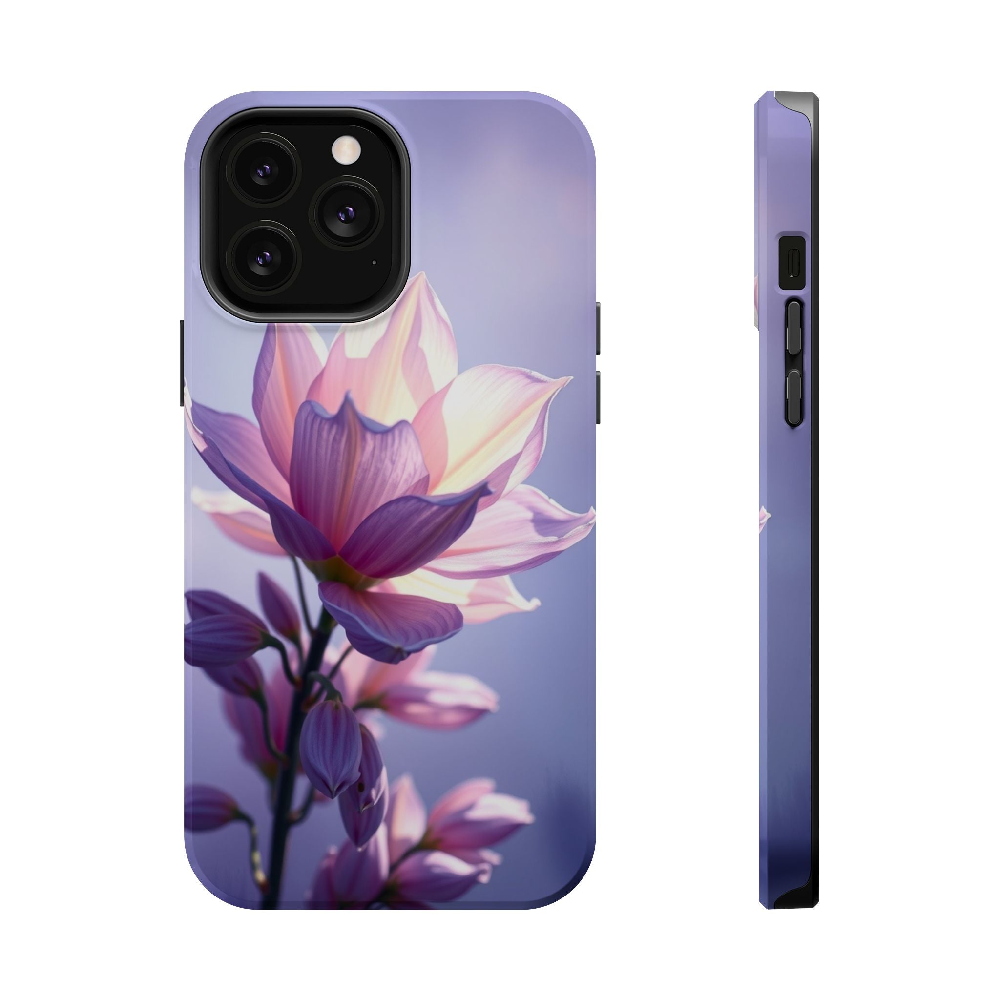 iPhone Floral Ombre Electric Art Bold Modern Everyday Snap Case · iPhone Case