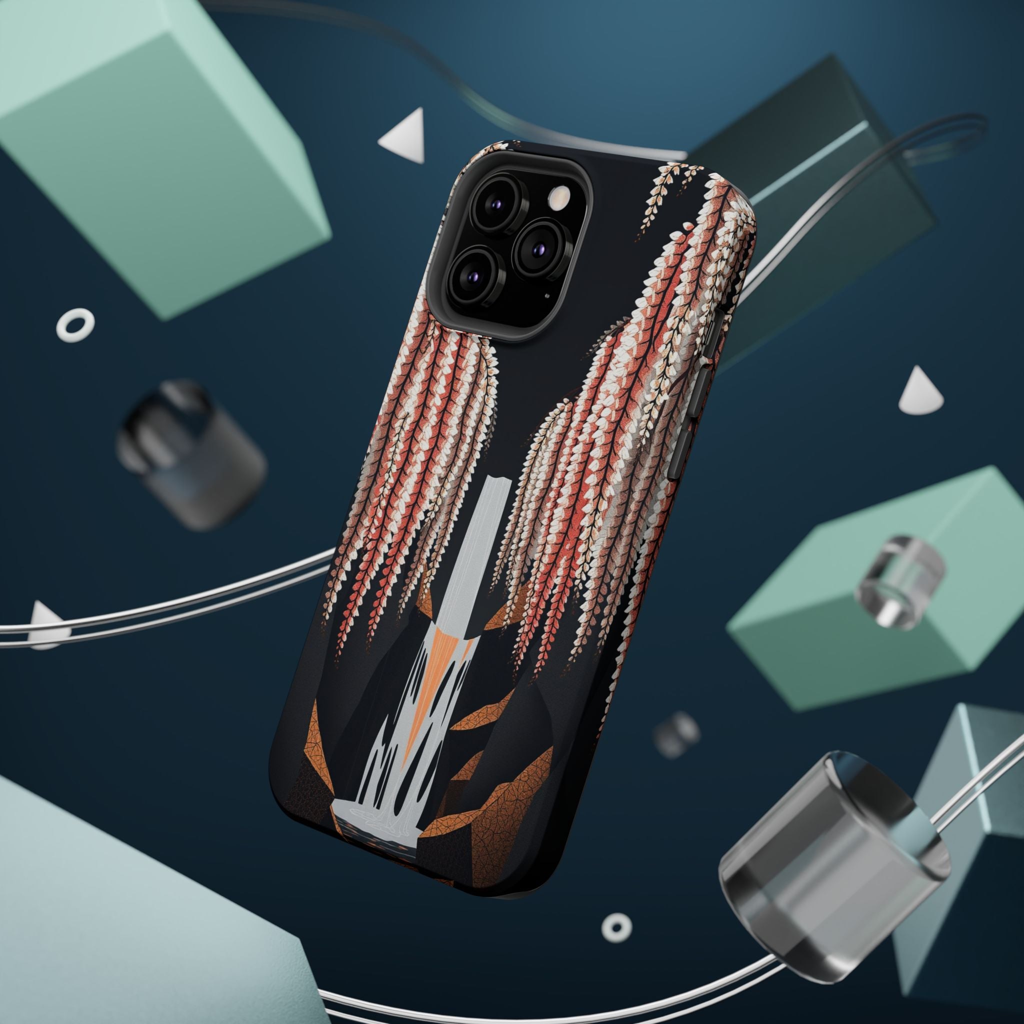 iPhone Earthy Wisteria Cascade Design Slim Everyday iPhone 10 Designer · iPhone