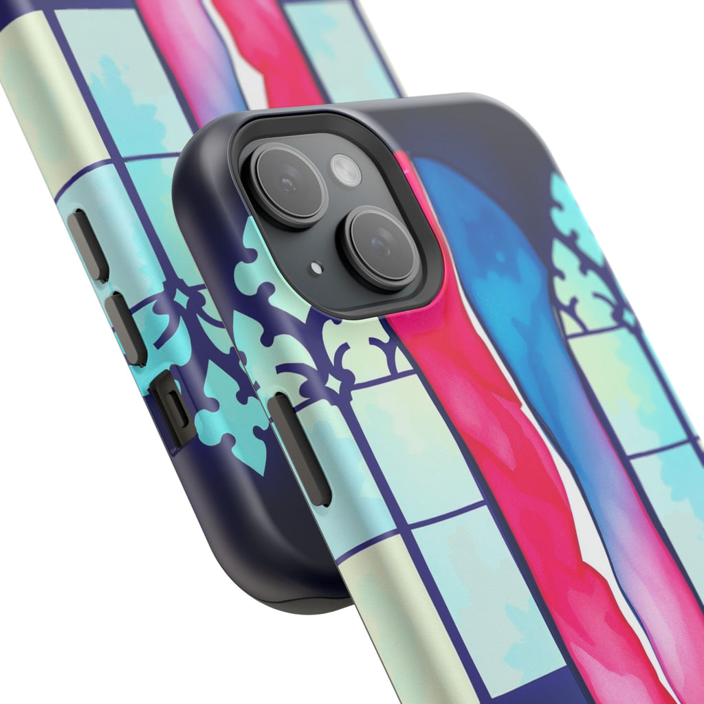 iPhone Stained Glass Break Electric Art Slim Everyday iPhone Designer · iPhone C