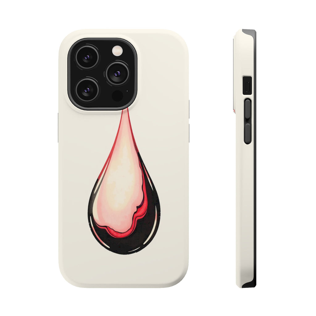 iPhone Ink Drop Dark Gothic Slim Everyday Designer Case · iPhone Case Quiet Mood