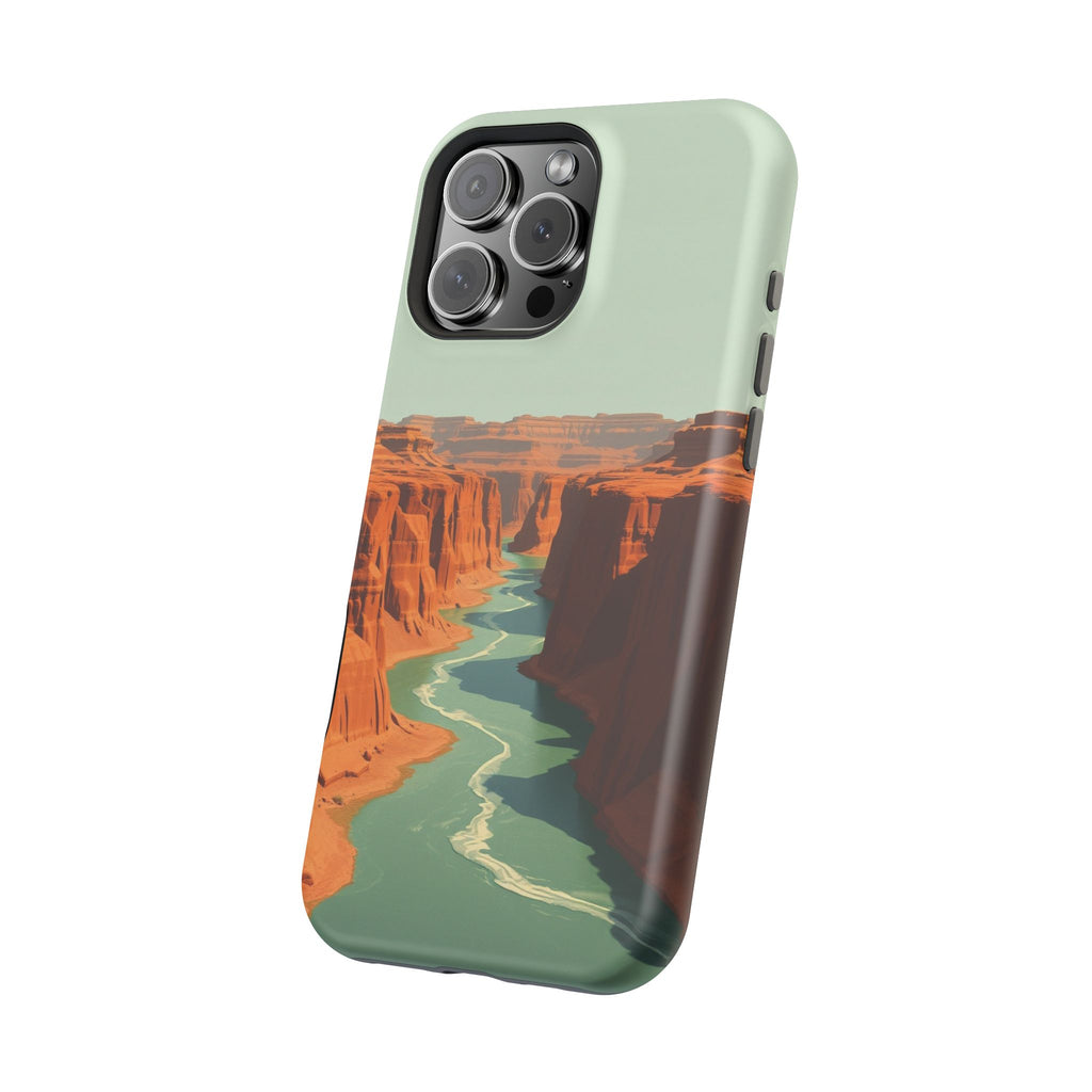 iPhone Burnt Orange And Sand River Canyon Slim iPhone Everyday Designer · iPhone