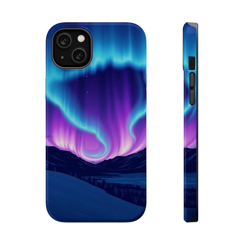 iPhone Northern Lights Mystic Art Bold Modern Everyday Snap Case · iPhone Case