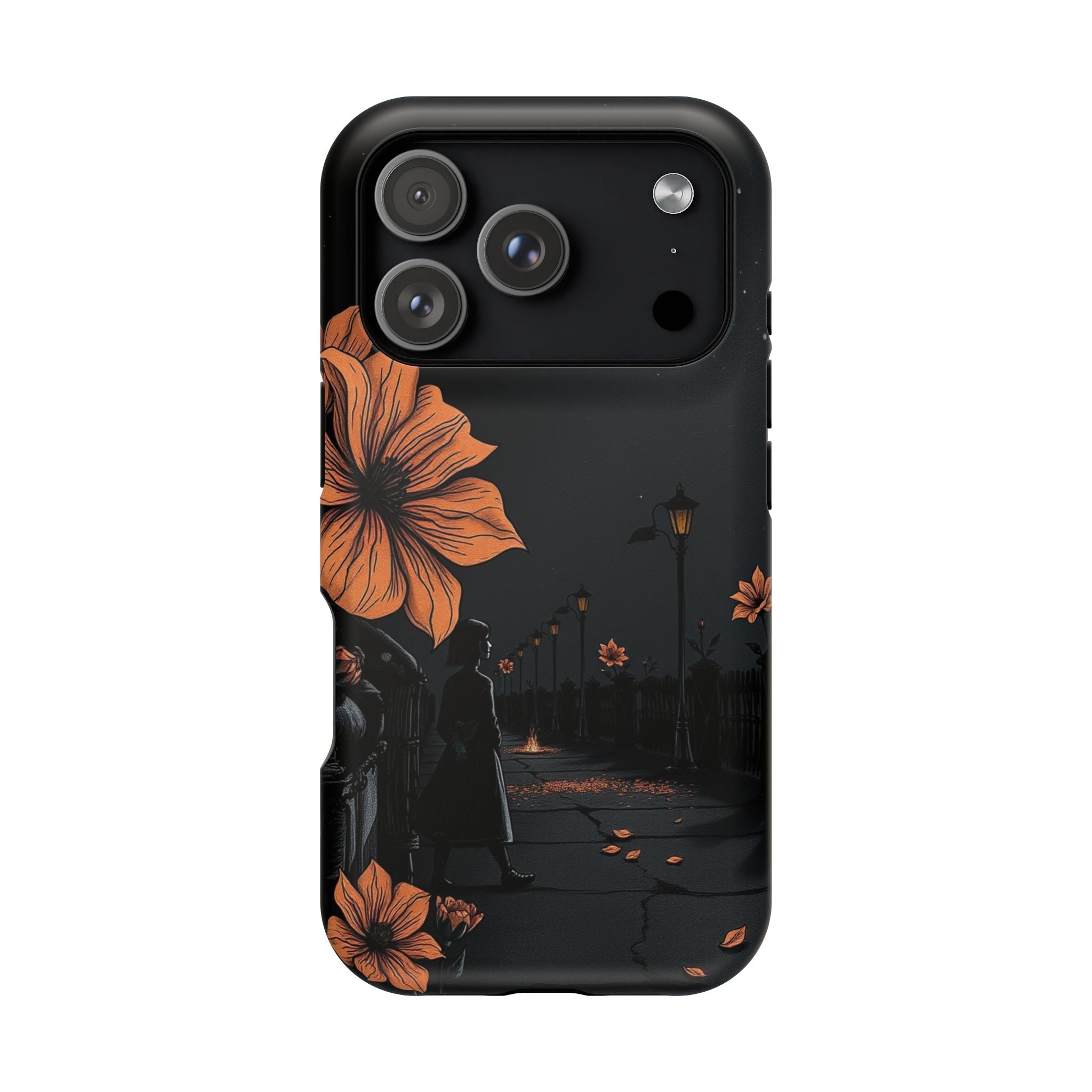 iPhone Night Bloomer Electric Art Bold Modern Everyday Snap Case · iPhone Case