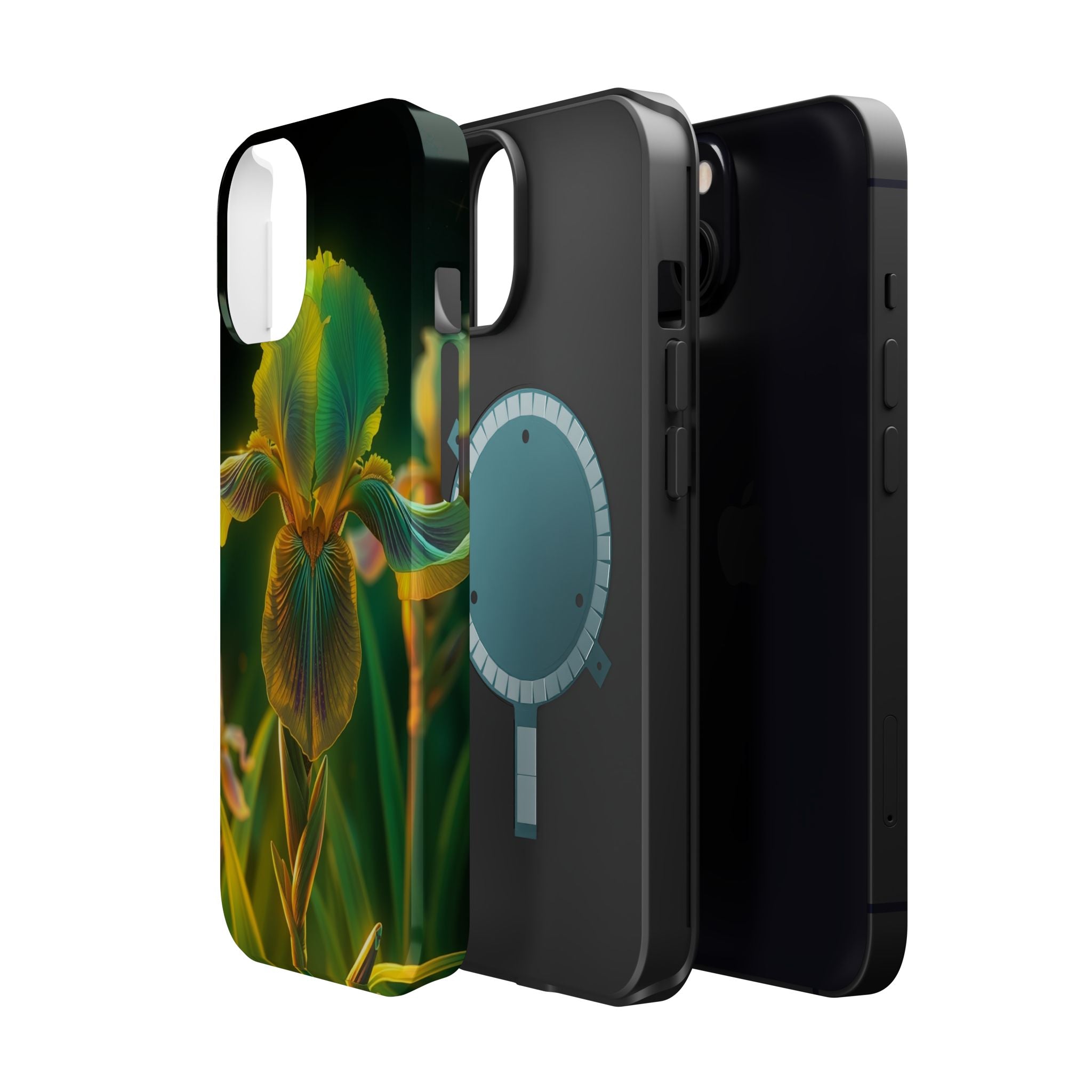 iPhone Iris Garden Bold Art Slim Everyday Designer Case · iPhone Case Quiet Mood