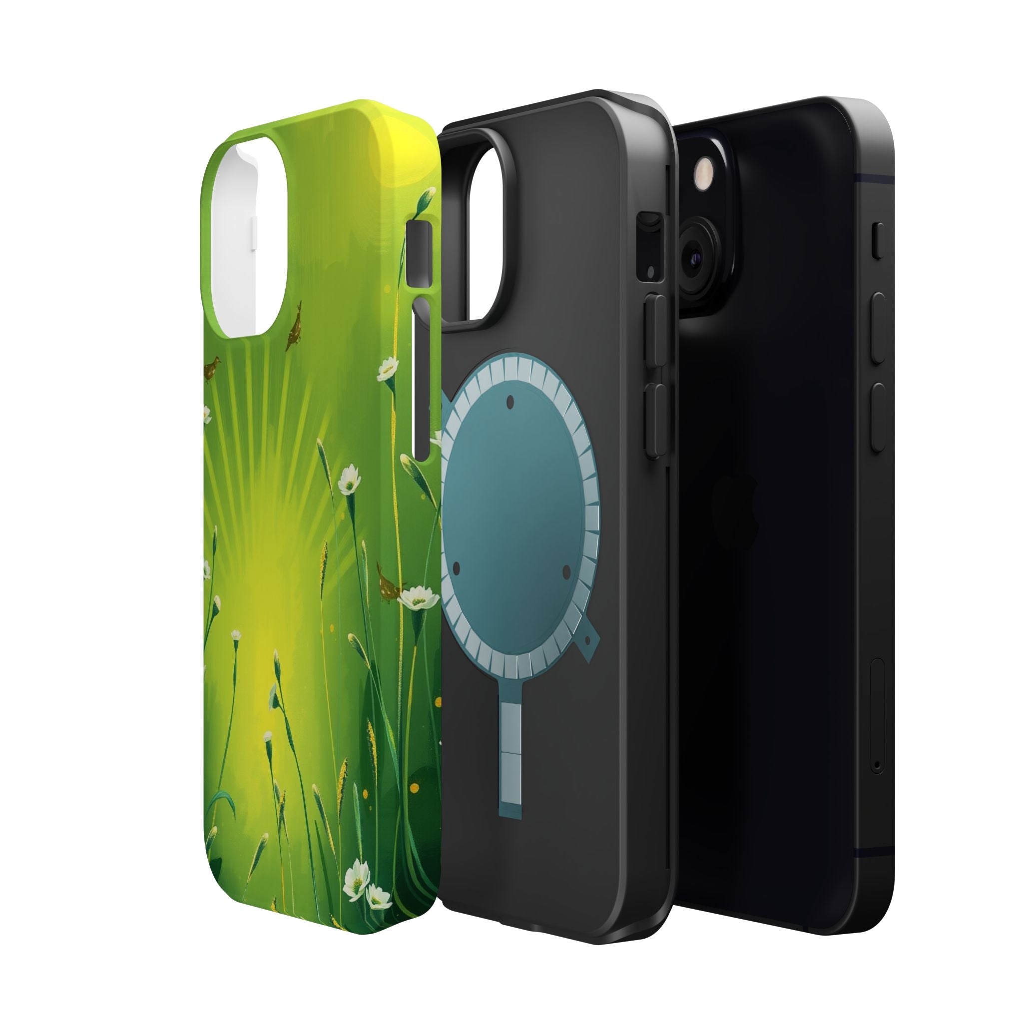 iPhone Spring Meadow Cinematic Art Bold Modern Everyday Snap Case · iPhone Case