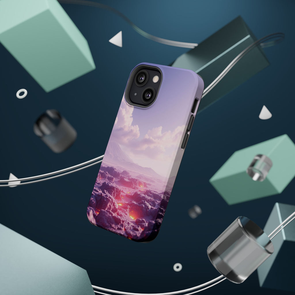 iPhone Lava Field Cinematic Art Slim Everyday Designer Case · iPhone Case