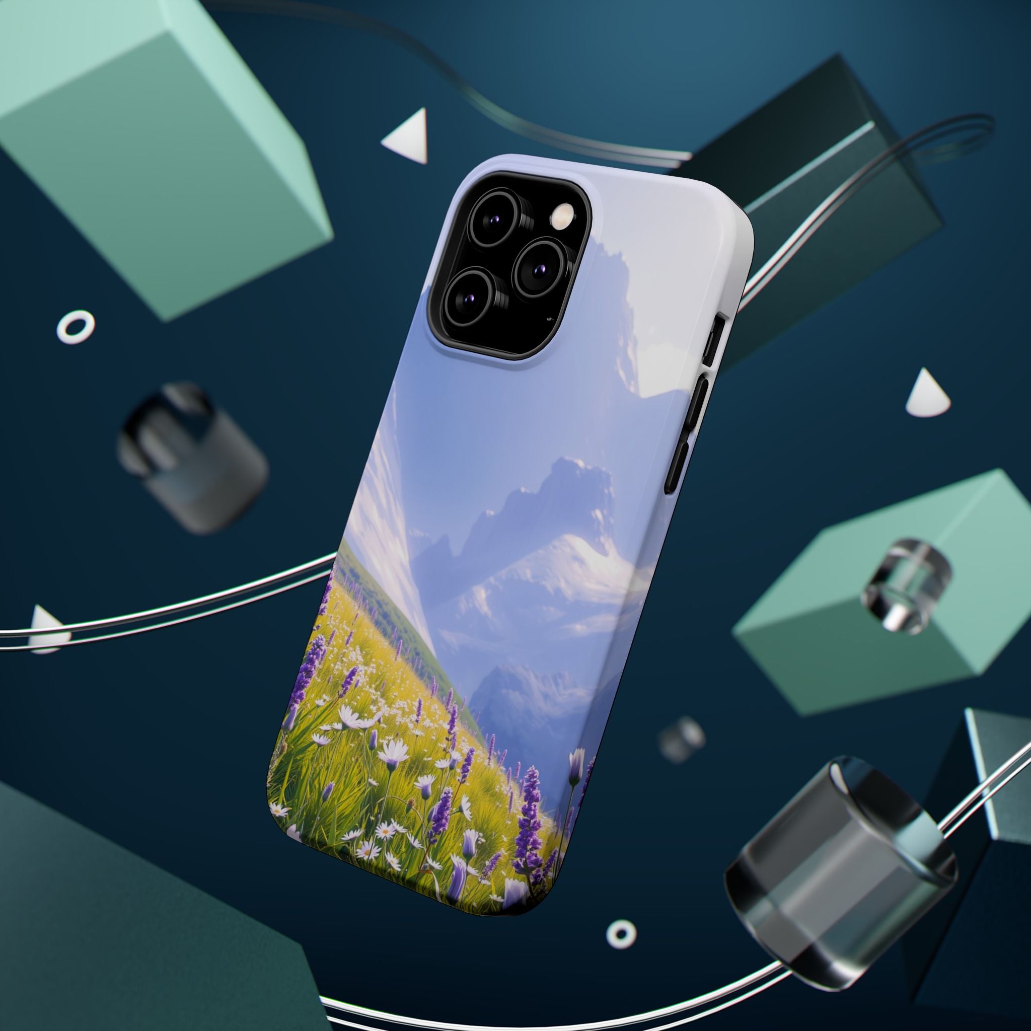 iPhone Lavender And Pearl Alpine Meadow Slim Everyday iPhone Designer · iPhone C