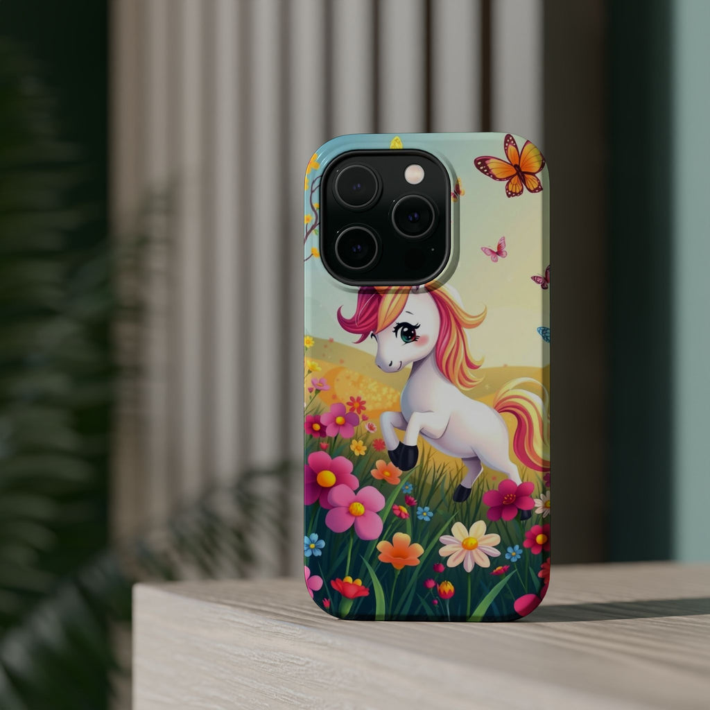 iPhone Magical Meadow Unicorn Kids Fun iPhone Phone Case Gift Slim · iPhone Case