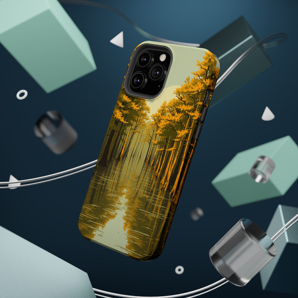 iPhone Cypress Swamp Enchanted Art Bold Modern Everyday Snap Case · iPhone Case
