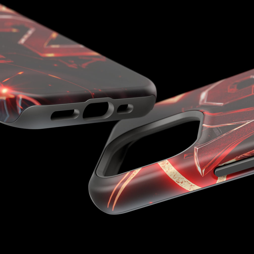 iPhone Y2K Holographic Bold Art Slim Everyday Designer Case · iPhone Case