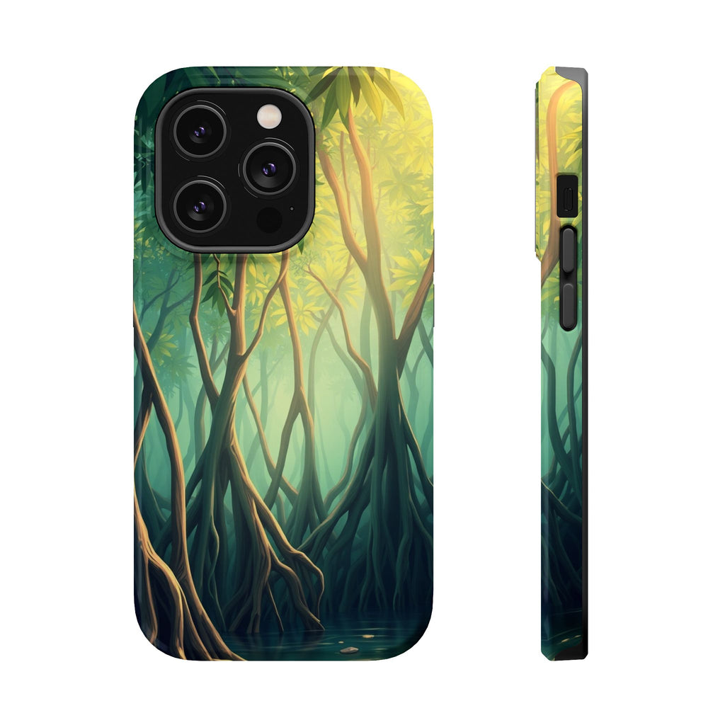 iPhone Mangrove Roots Dreamy Ethereal Slim Everyday Designer Case · iPhone Case