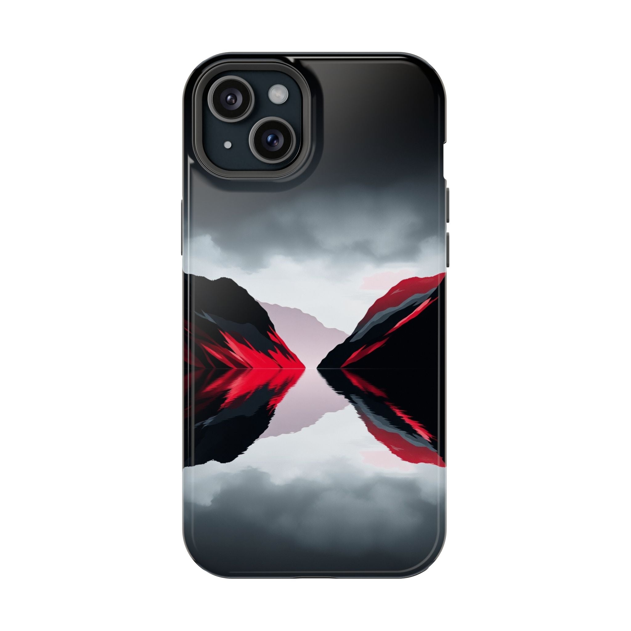 iPhone Vibrant Fjord Reflection Design Slim Everyday Designer Case · iPhone Case